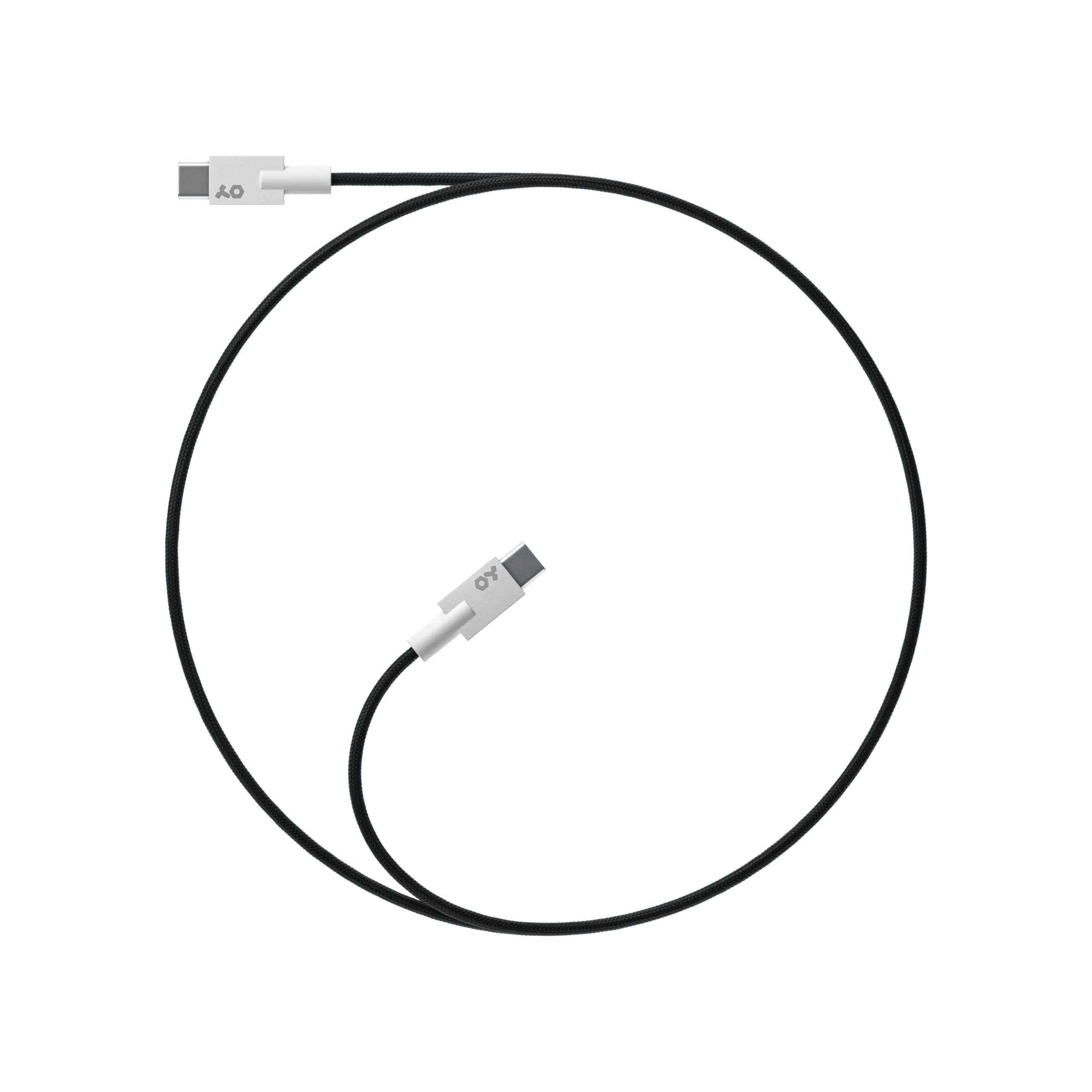 Teenage Engineering Textile Cable USB-c to c, 750 mm | 29.5 in (Black)