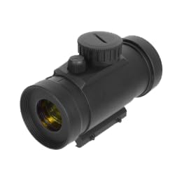 Airsoft Plastic Illuminated Red Dot Scope w/Rail Mount