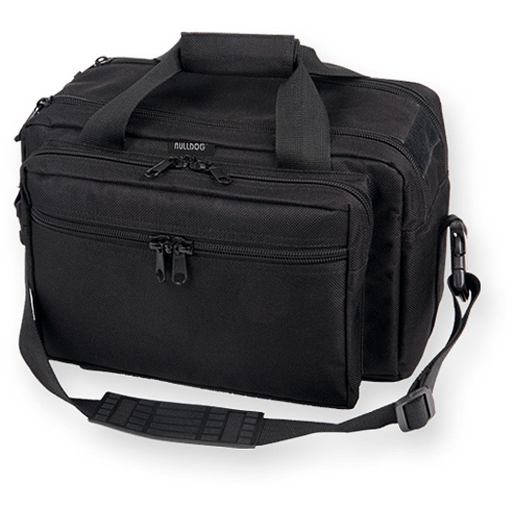 Bulldog BD905 Cases & Vaults Deluxe Range Bag with Pistol Rug (X-Large)  Black