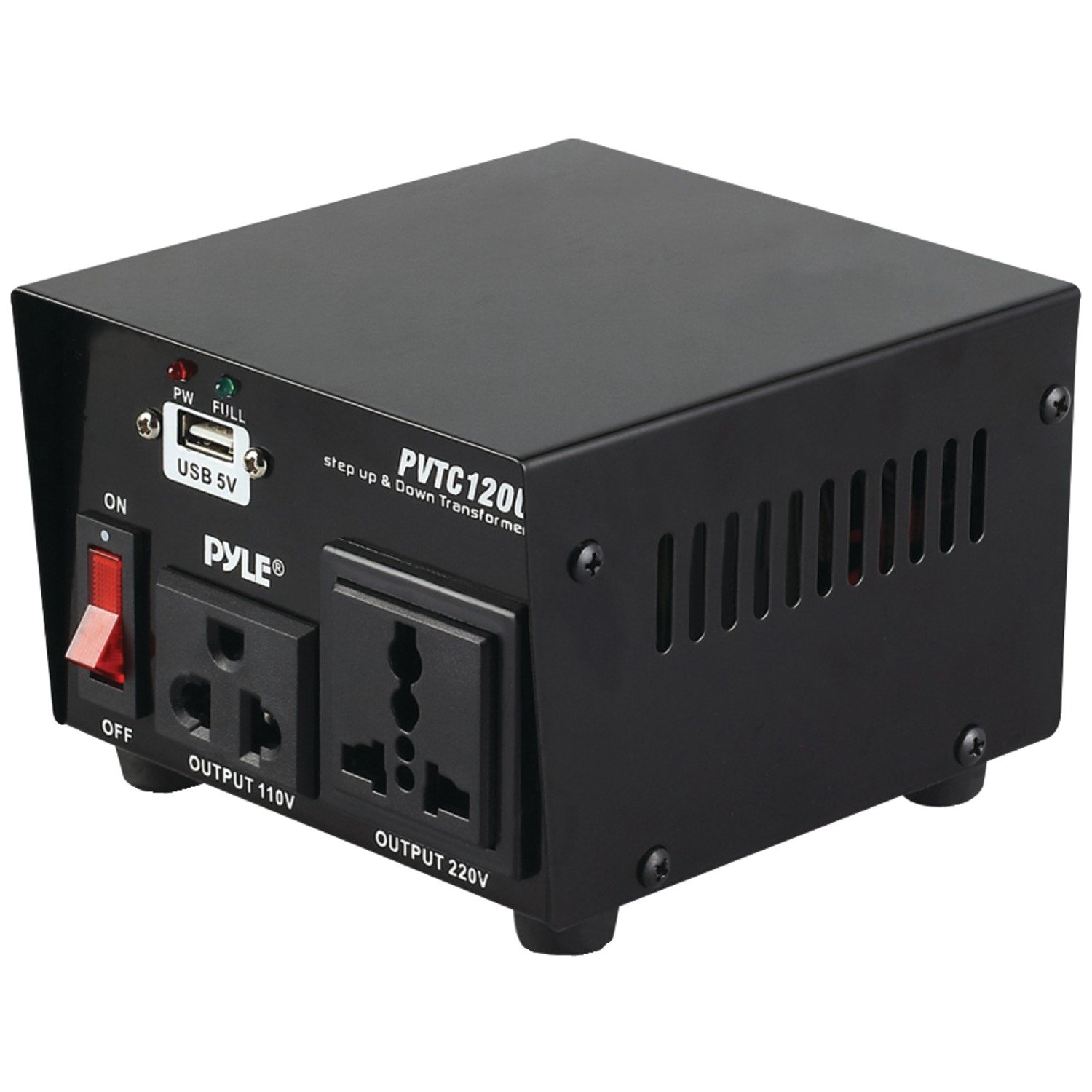 Pyle PVTC120U Step up and Down 100 Watt AC 110/220 Volts Converter Transformer