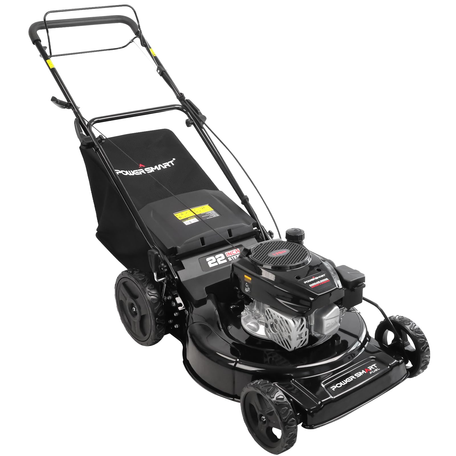PowerSmart 22-Inch 170cc Self Propelled Gas Lawn Mower