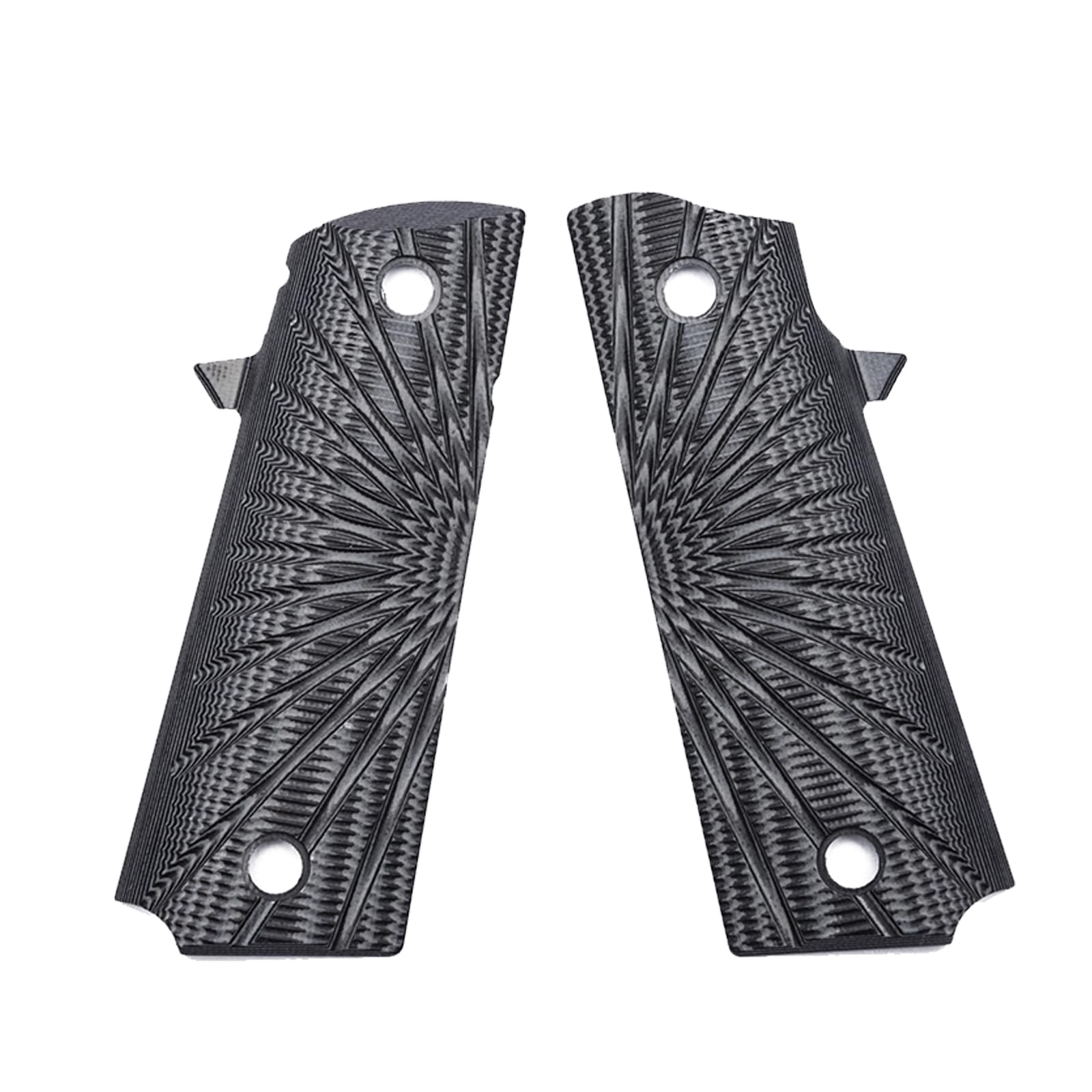 Guuun G10 Grip for para Ordnance 1911 P14-45 Grips with Starburst Texture for Optimal Hand-Feel Unparalleled Style