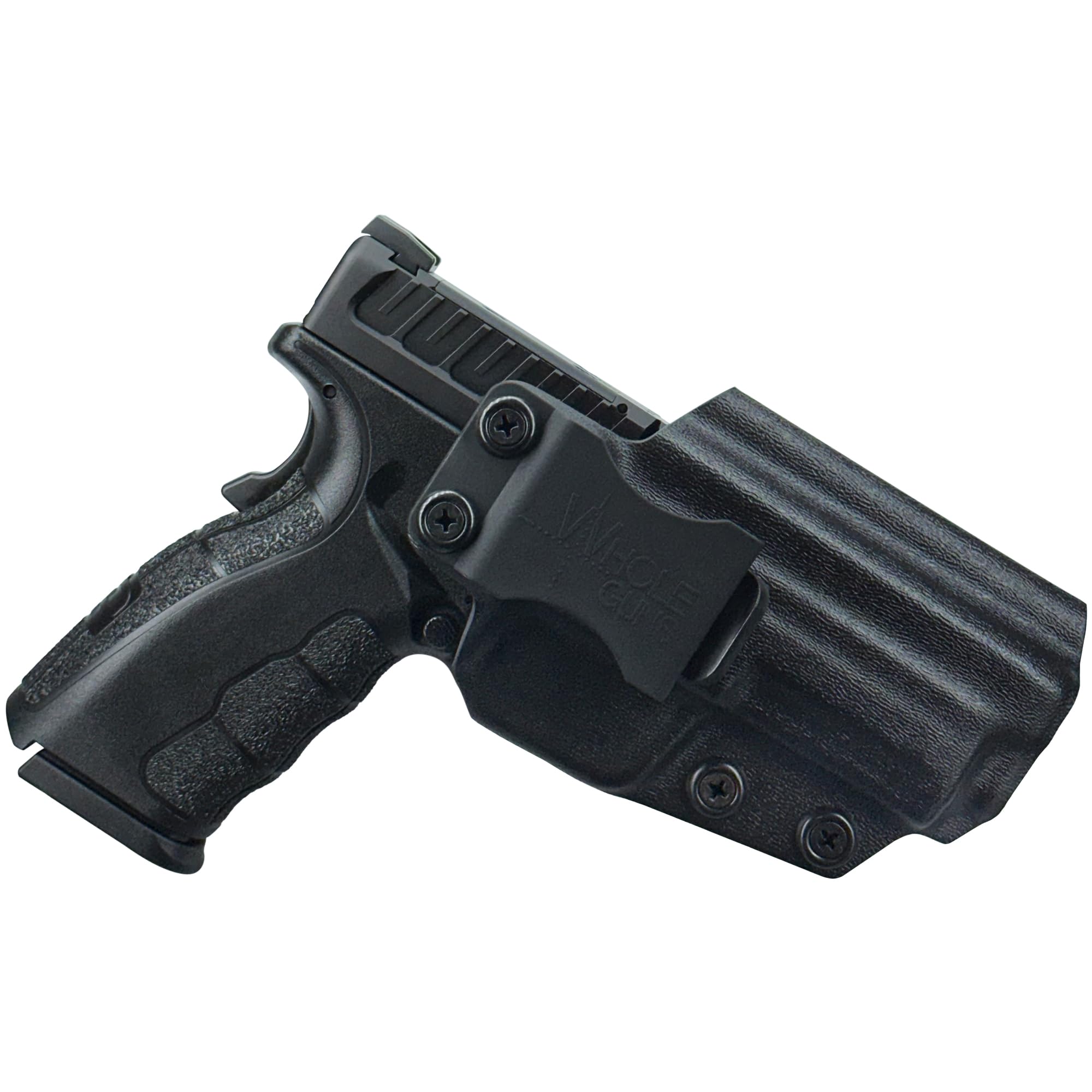 IWB Sweat Guard Holster - Inside the Waistband Holster - fits Springfield XD Mod.3 (Black, Right)