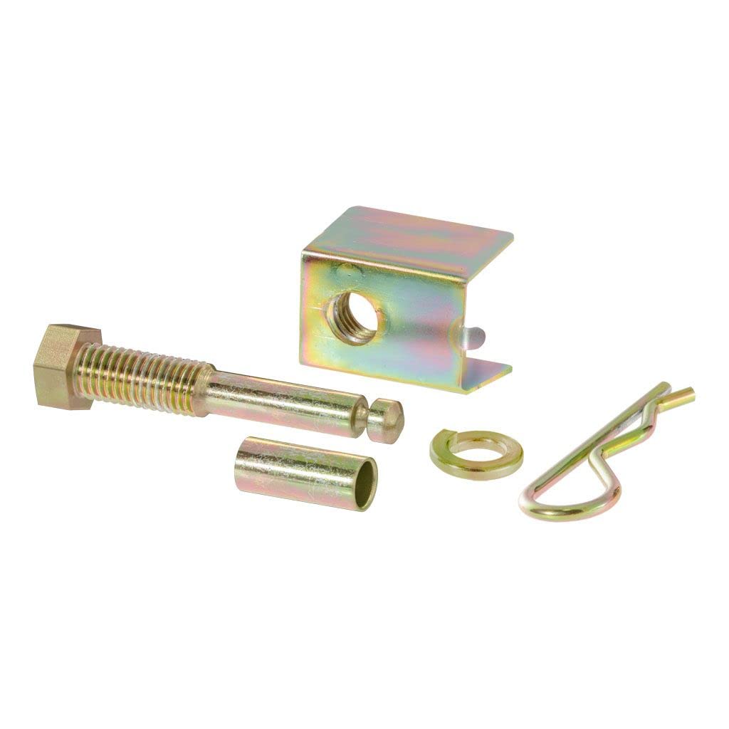 CURT 22323 Anti-Rattle Hitch Pin & Shim for 2" Receiver, 5/8" Pin Hole