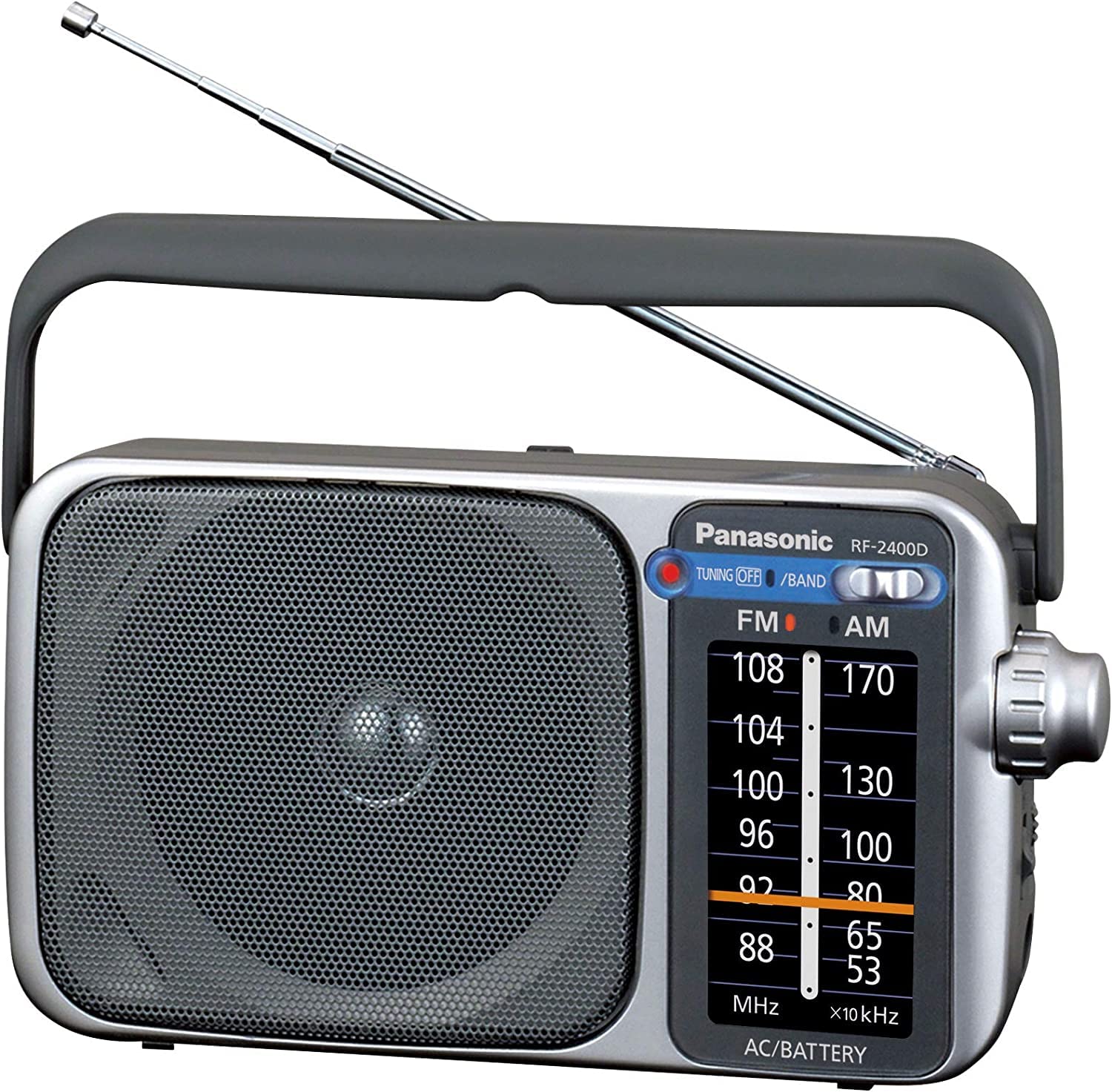 PANASONIC RF-2400 AM/FM AC/DC Portable Radio
