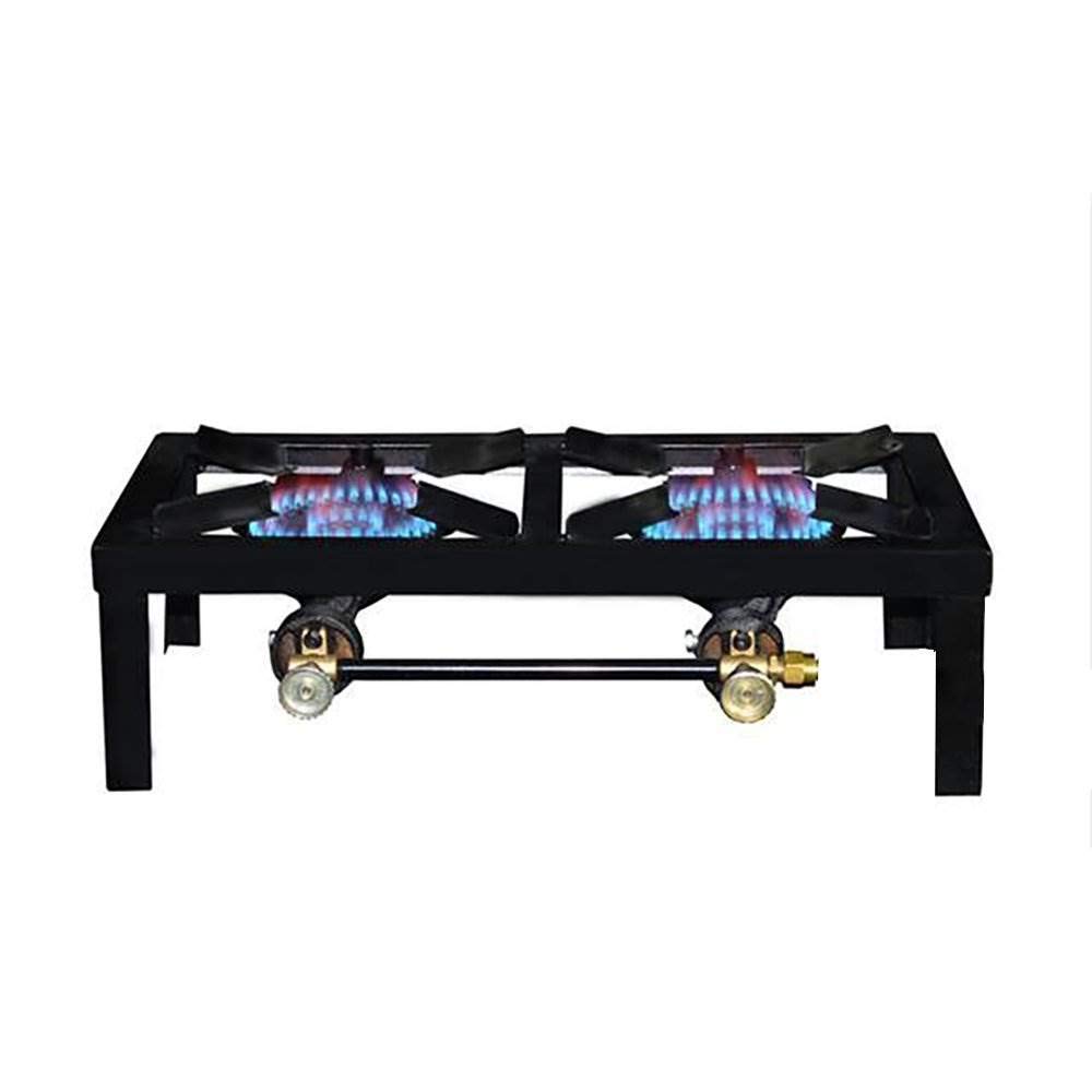 Base Camp F235830 30000 BTU Base Camp 2 Burner Angle Iron Stove