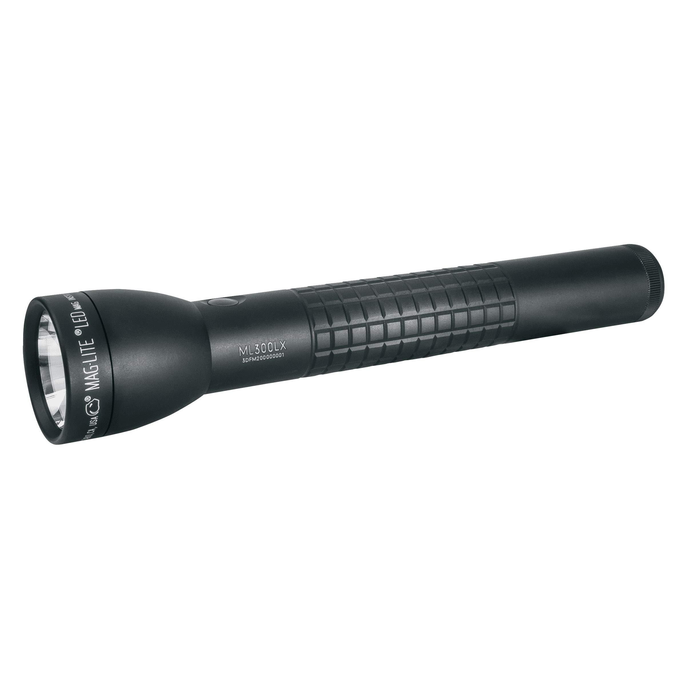 Maglite ML300LXS3CC6 3 Cell D Led Flashlight Black-Blister Pack