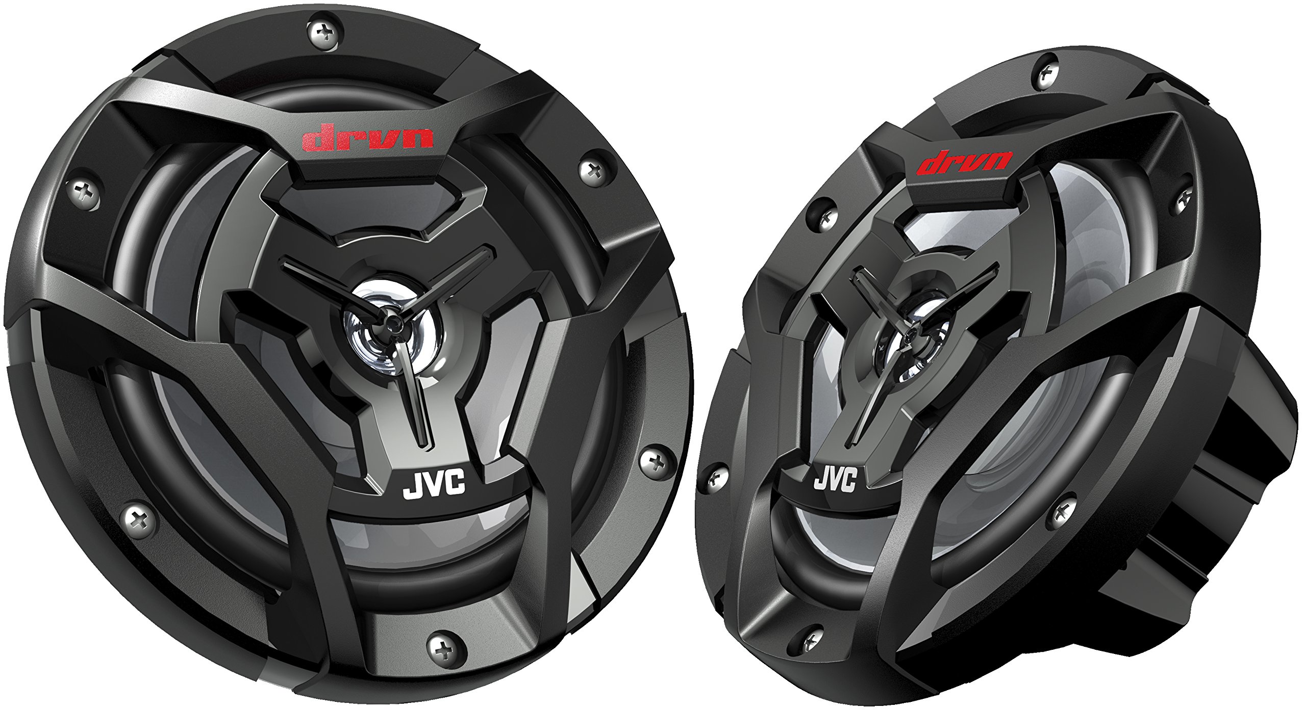 JVC CSDR6200M 6.5" 2-Way 150W Marine Speakers (Black)