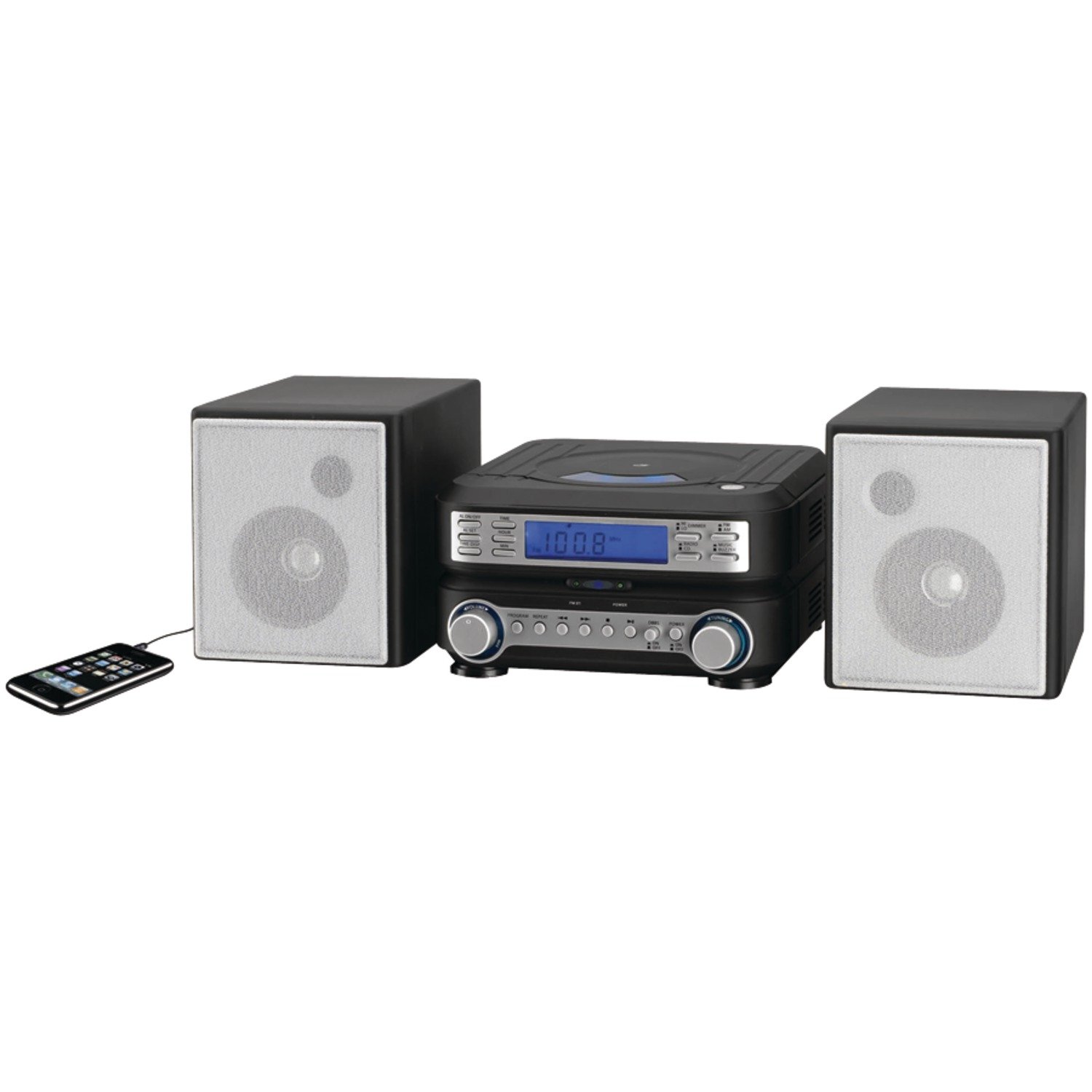GPX HC221B HMS w/CD AM/FM Remote