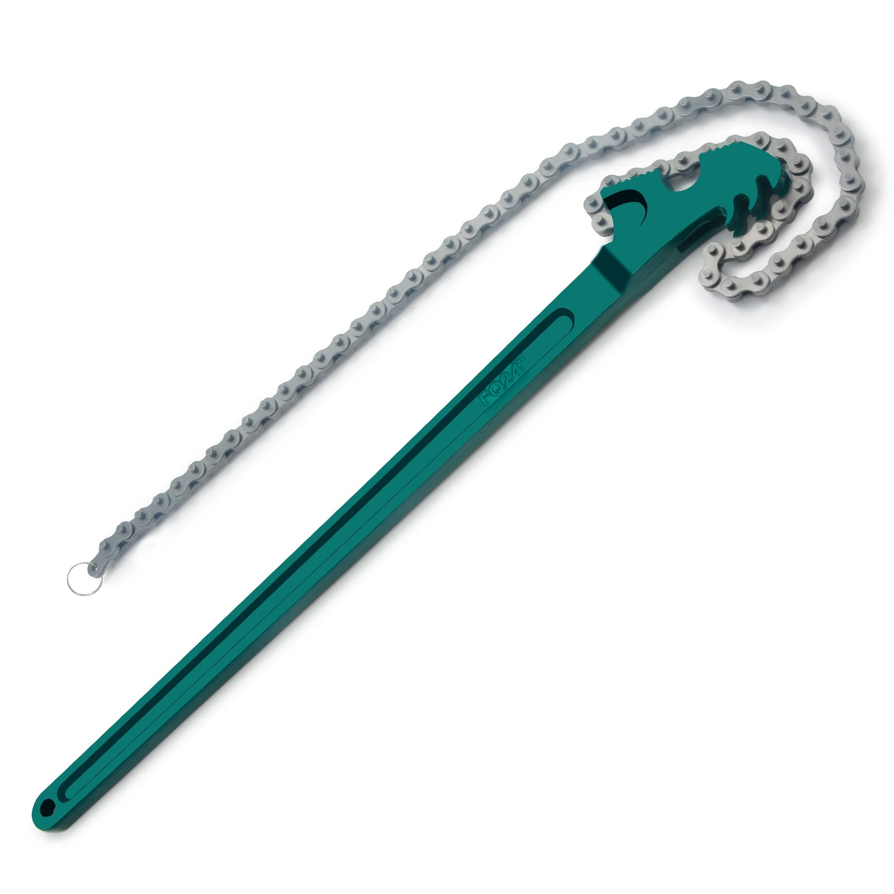 AUPREX 24 Inch Heavy Duty Chain Oil Filter Wrench, Adjustable Long Handle Tool Fits Max 12.6 Inch Diameter