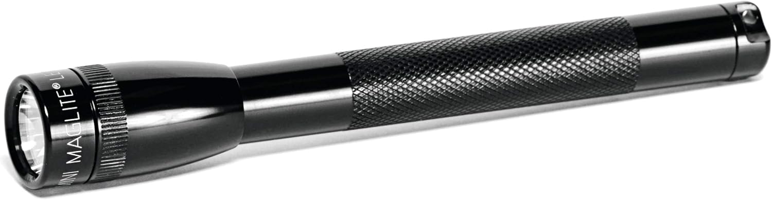 Maglite SP32016 2 Cell AAA Mini  Led Flashlight Black-Blister Pack