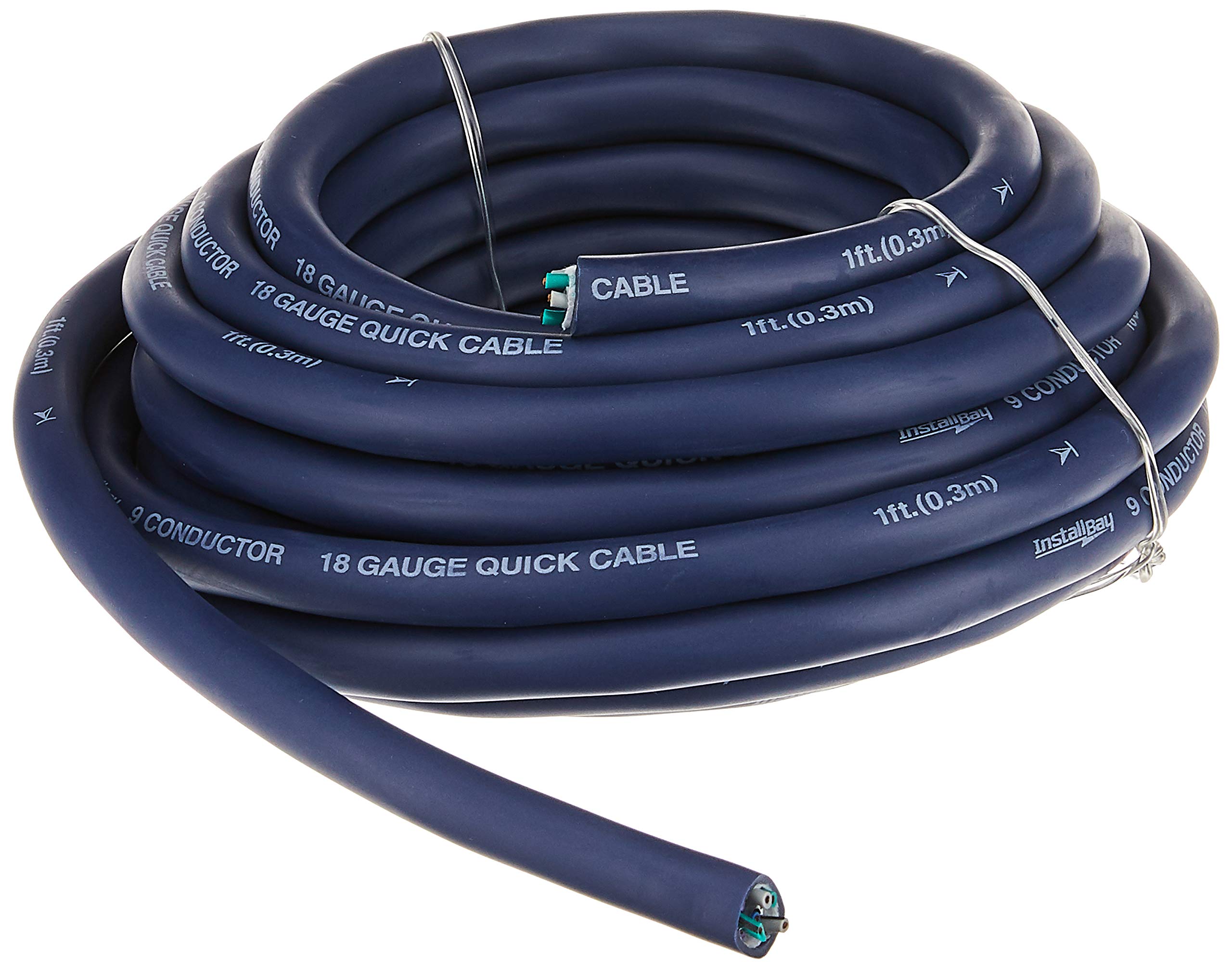 Metra MC918-20 20-Feet Nine-Conductor 18 AWG Twisted Multi-Use Cable