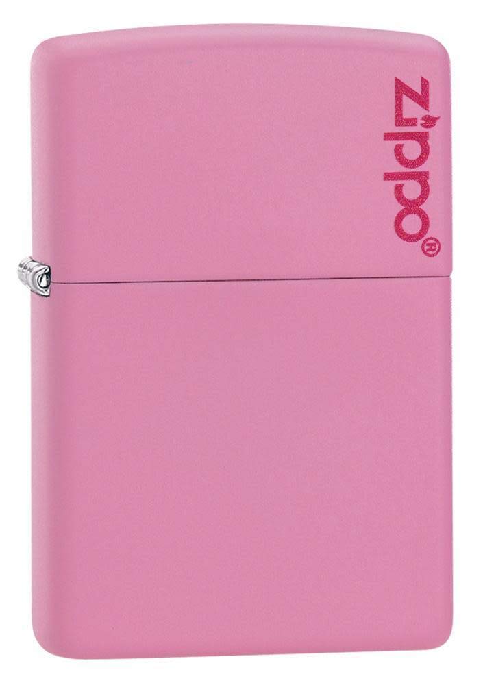 Zippo 238ZL Windproof Lighter Pink Matte with Logo