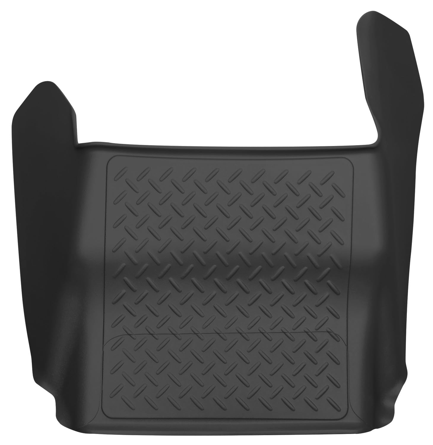 Husky Liners X-act Contour Floor Mats | Fits 2009-2014 Ford F-150 All Cabs w/Out Manual Shifter | Center Hump, 1-pc Black - 53351