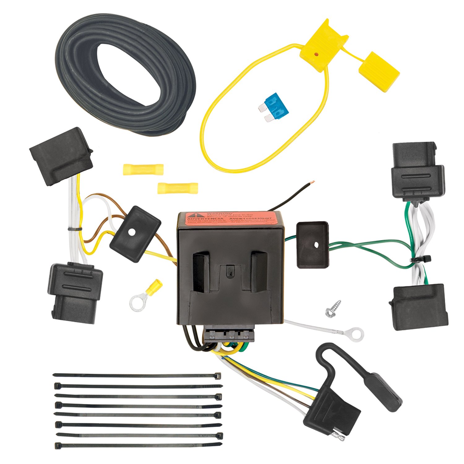 Tekonsha 118551 TOne Connector Assembly Upgraded Circuit Protected ModuLite