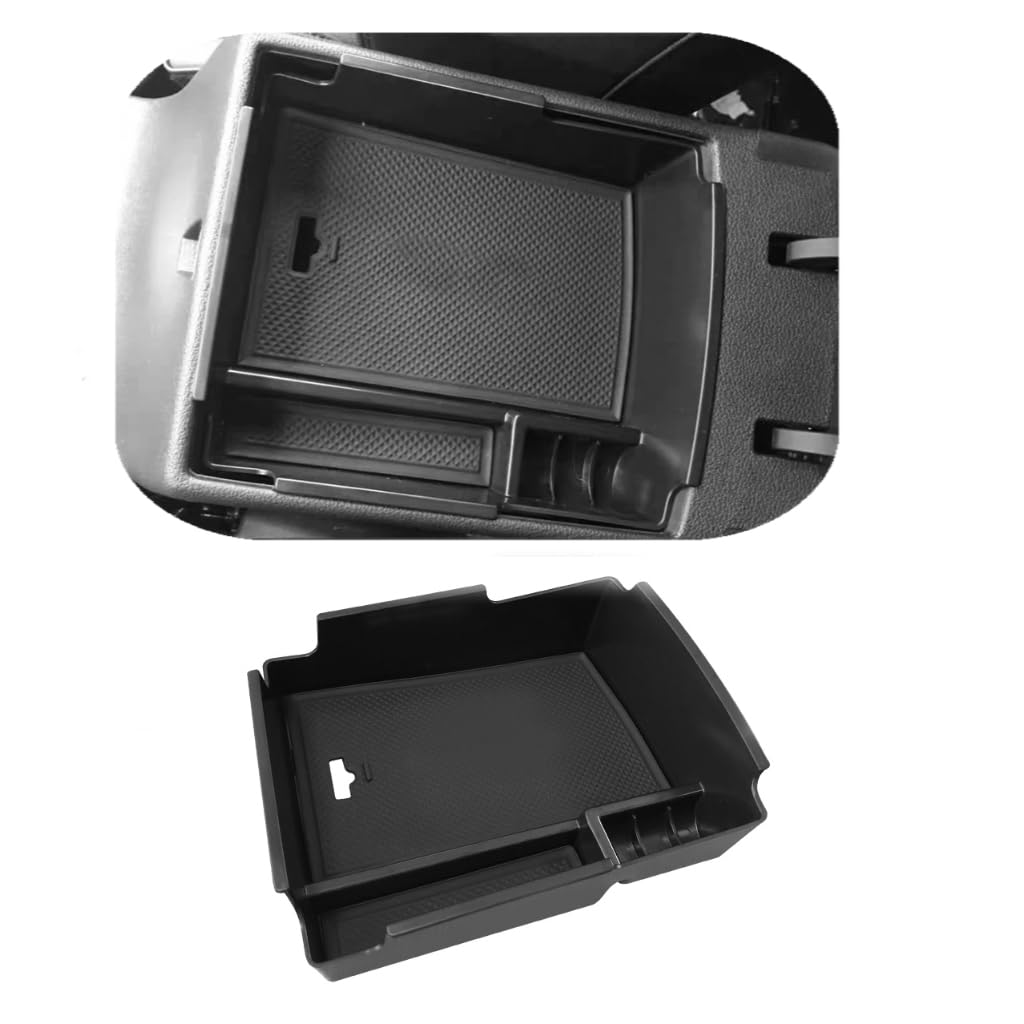 VESUL Center Console Armrest Storage Box Compatible with Hyundai Elantra 2017 2018 2019 2020 ABS Tray Insert Organizer Glove Pallet