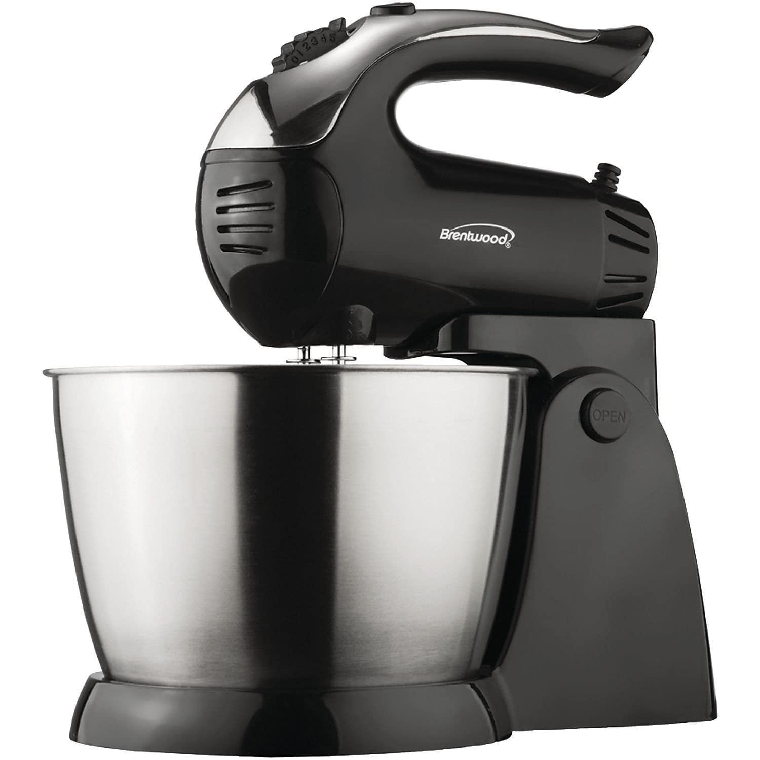 Brentwood Appliances SM-1153 5-Speed + Turbo Electric Stand Mixer w/Bowl
