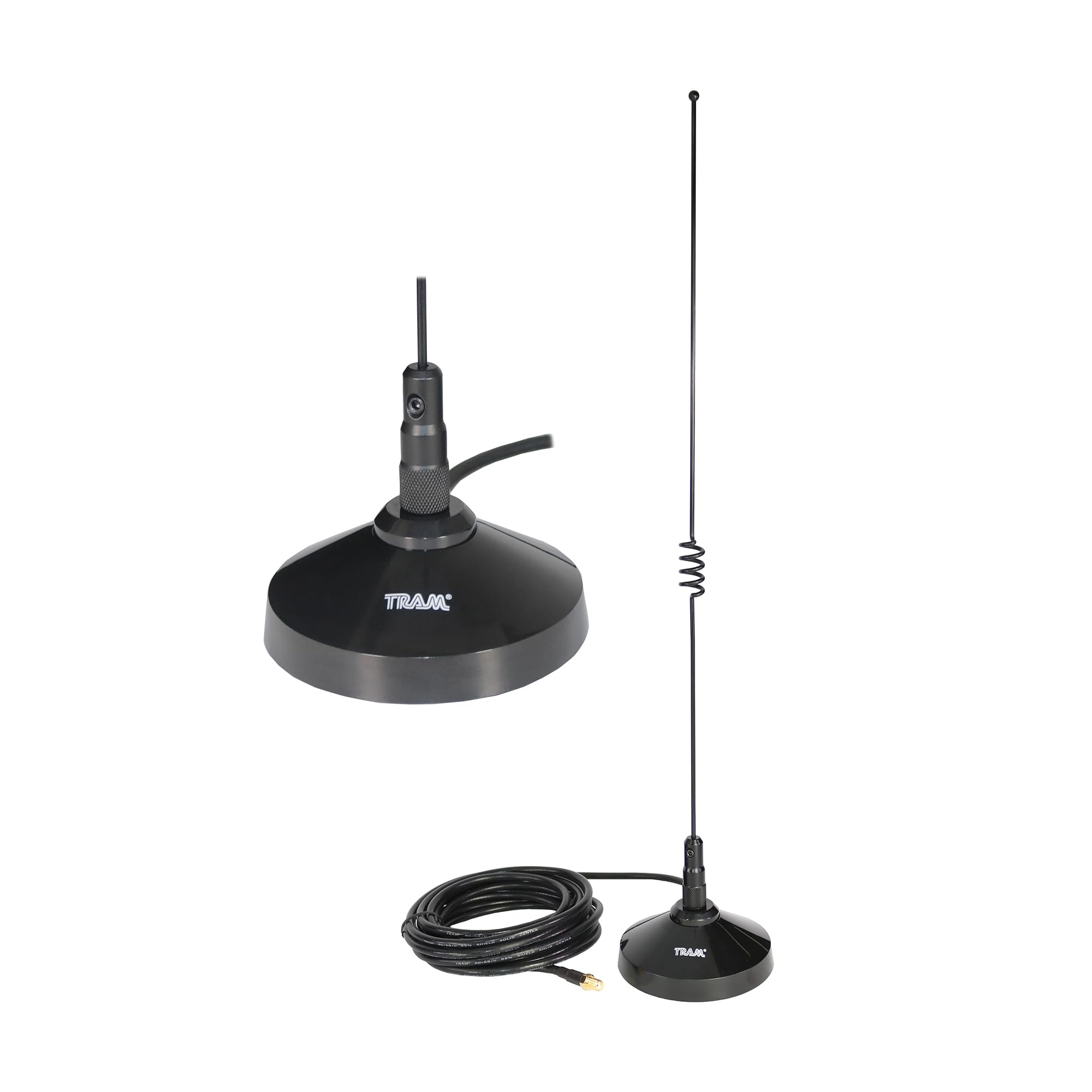 Tram 1185-FSMA Amateur Dual-Band Magnet Antenna w/SMA-Female Connector
