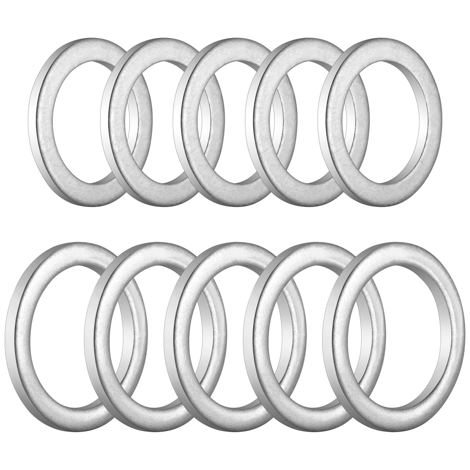 Rear Differential Fill & Drain Plug Gaskets Crush Washers Seals Rings Compatible with Hon da Accord Acura Civic Ridgeline Odyssey CRV CR-V Pilot Fit Element, for the Part# 94109-20000 90471-PX4-000