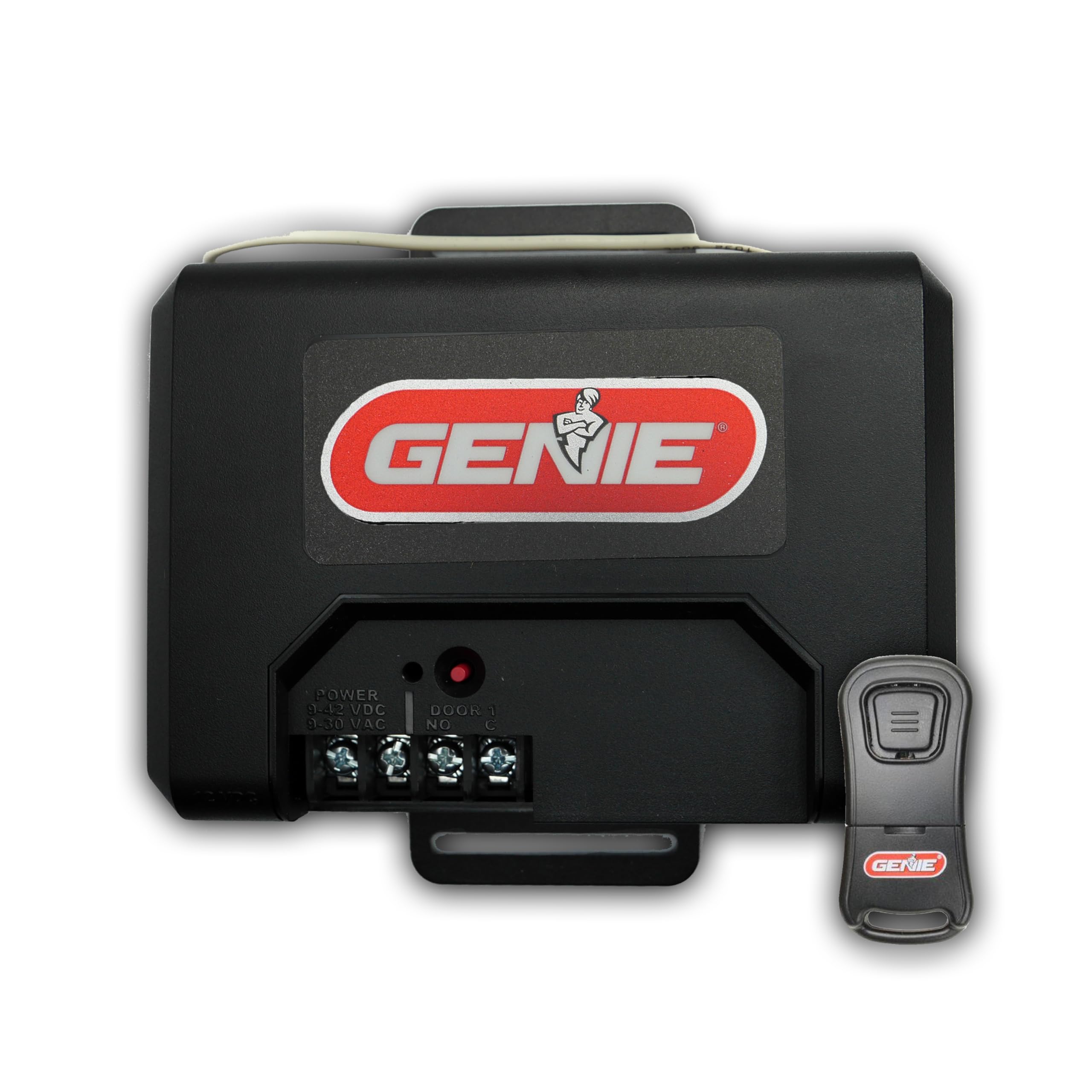Genie GIR1DR-R Universal Garage Door Opener Conversion Kit – Fixes Frequency Interference and Upgrades Most Brands to Intellicode Security, Black