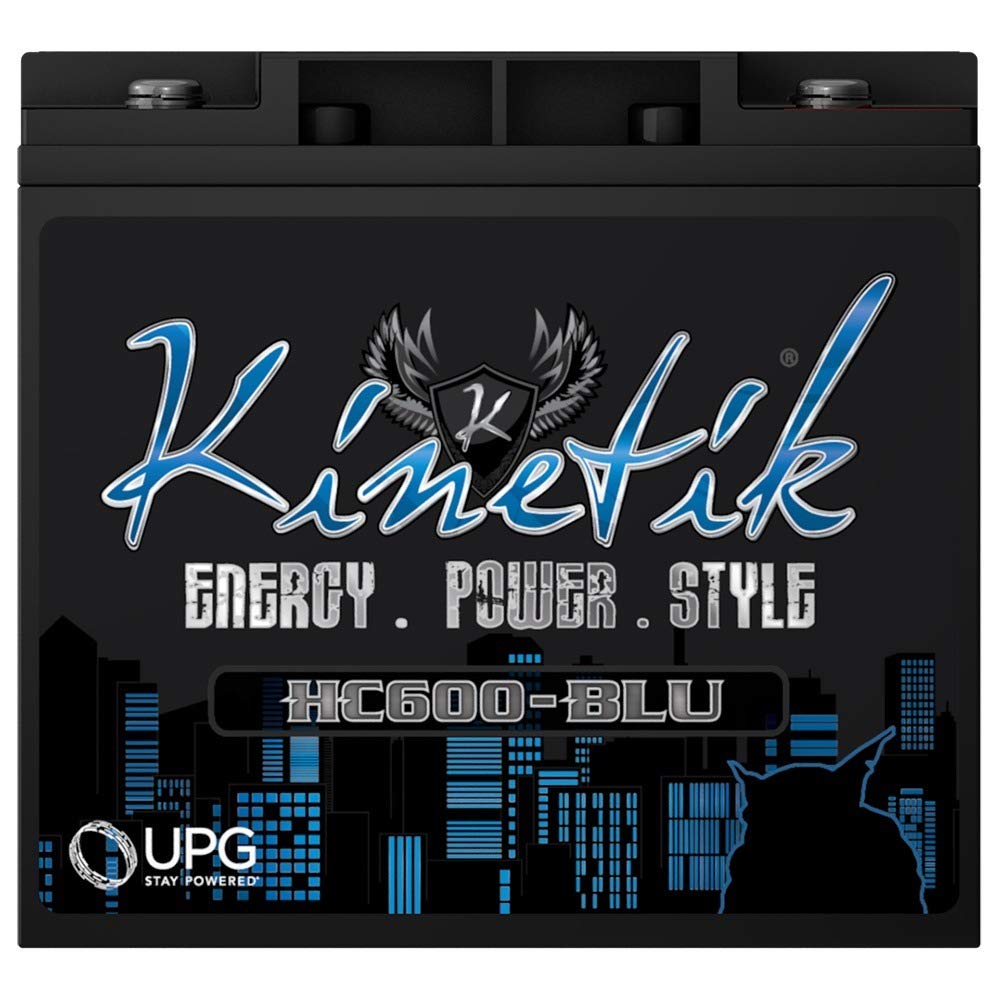 Kinetik HC600BLU 600 Watt 18 Amp Hour Car Audio Battery