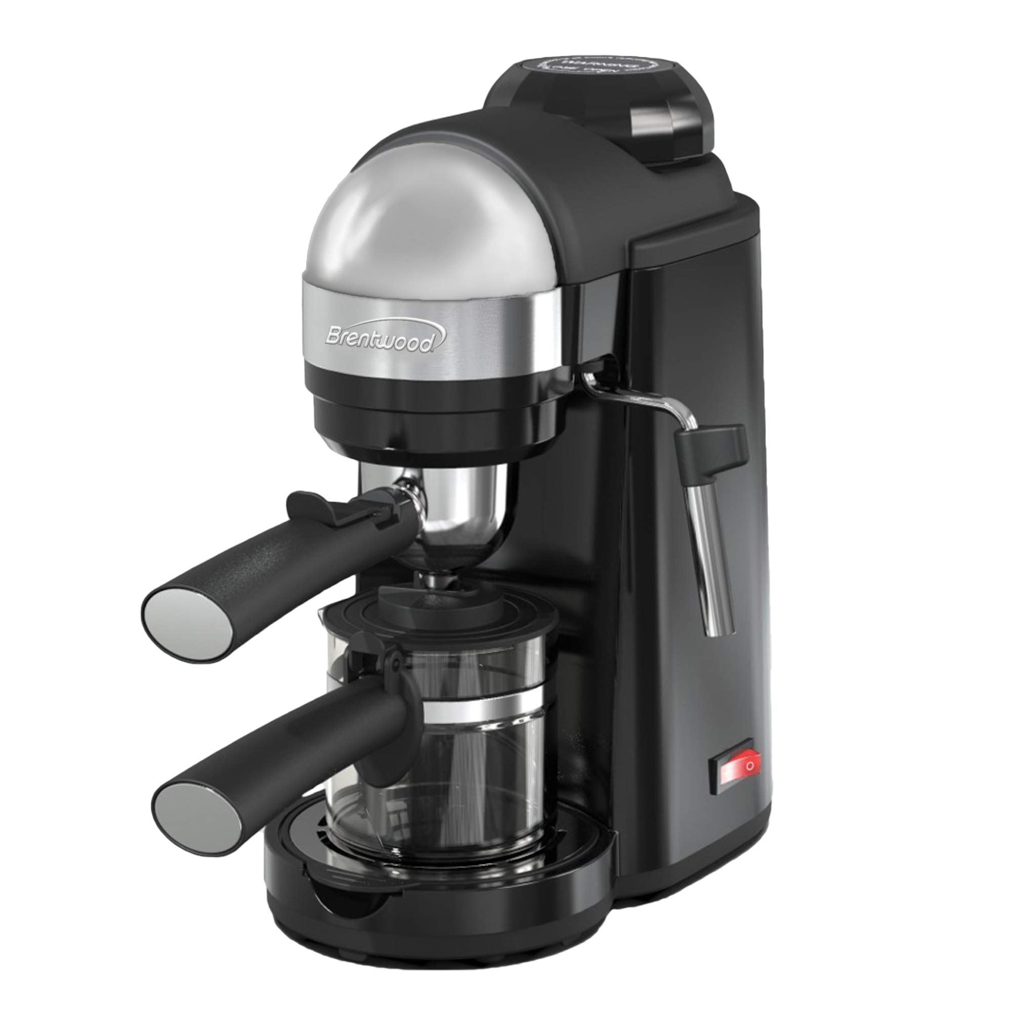 Brentwood Appliances GA-135BK 20-Ounce 800-Watt Espresso and Cappuccino Maker