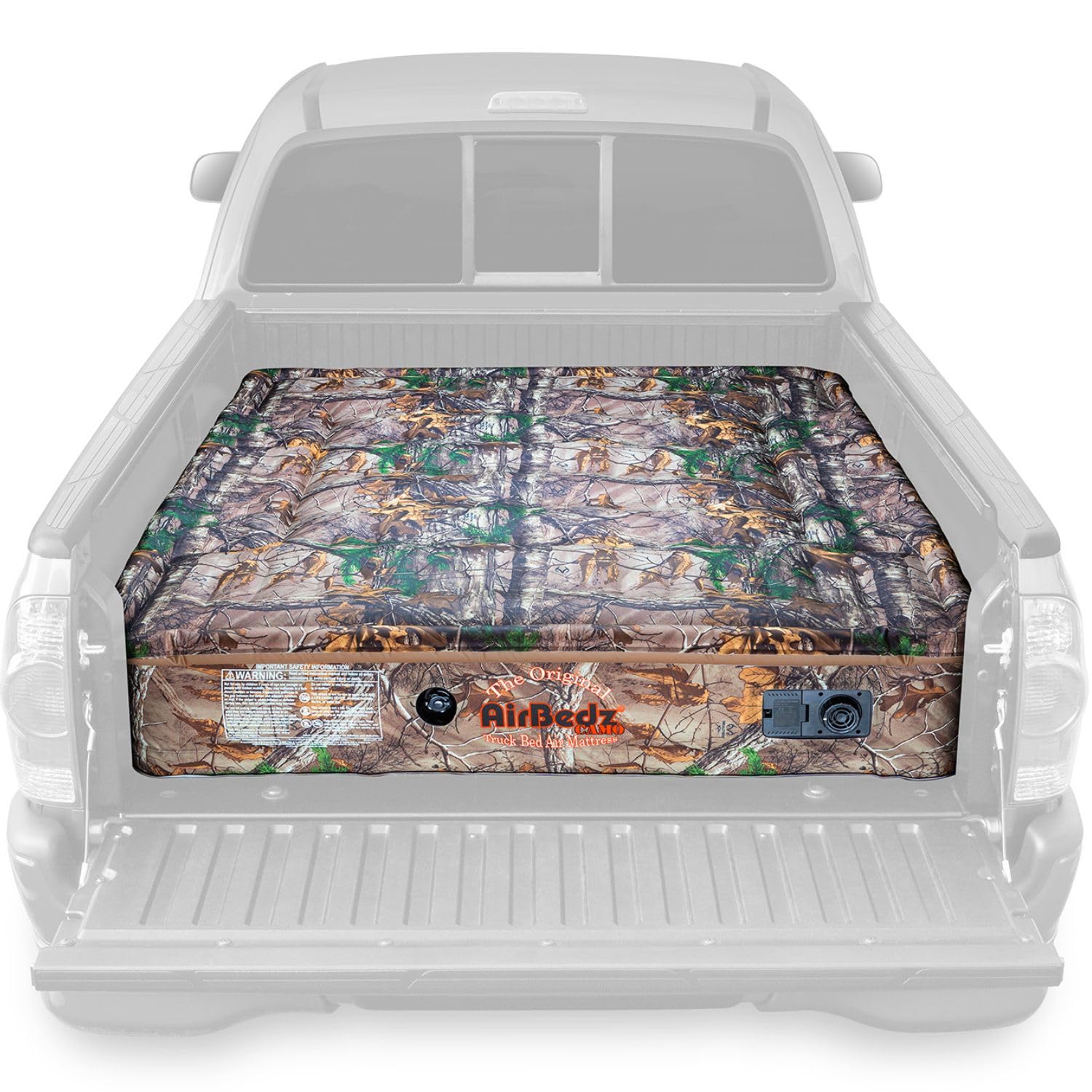 AirBedz  PPI 401 Camo Full Size 8ft Long Bed w/ Rechargeable Battery Air Pump