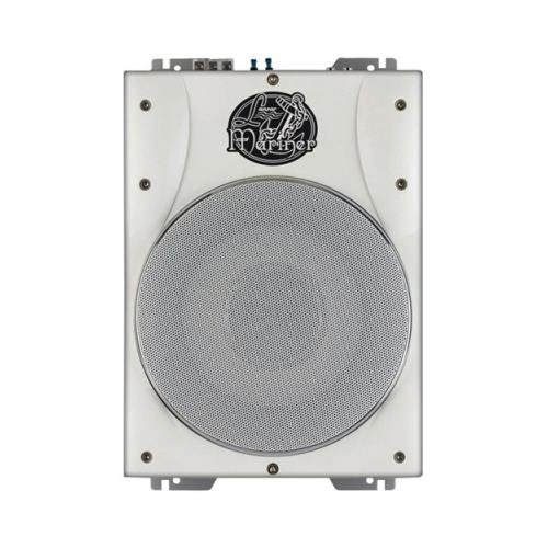 Lanzar AQTB8 8'' 1000W Low Profile Slim Amplified Marine Waterproof Sub System