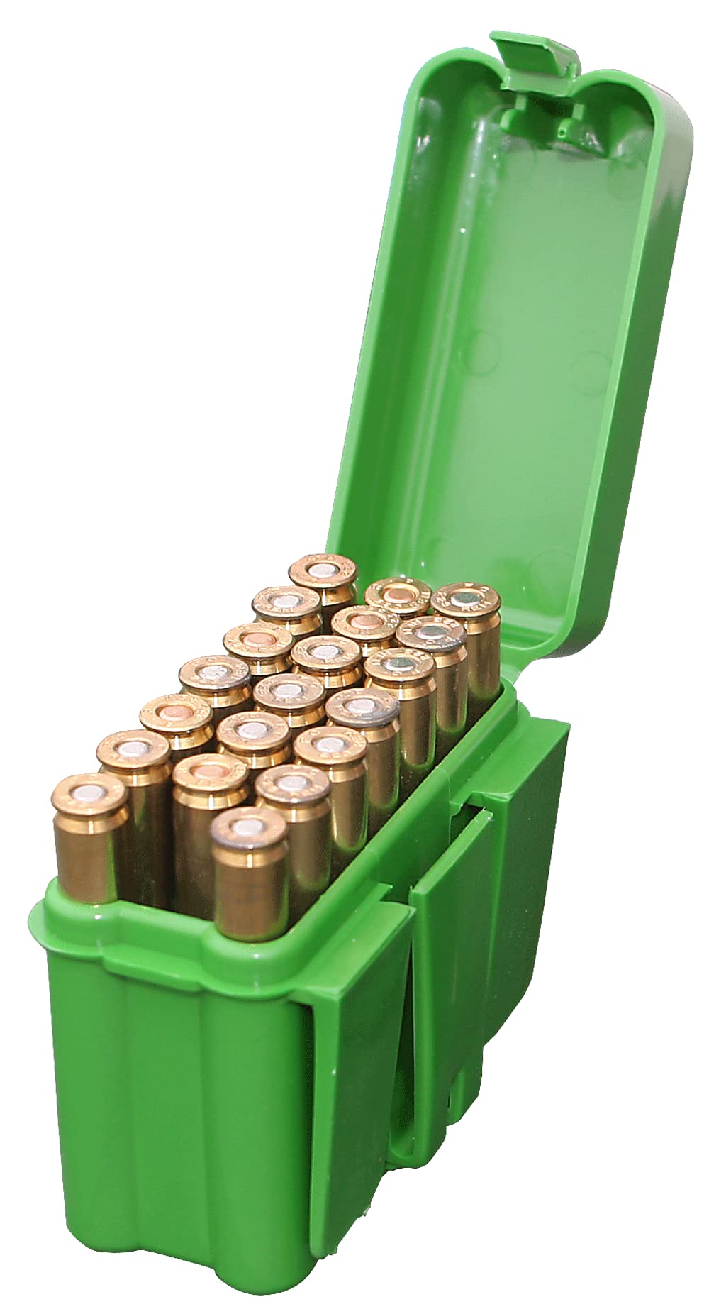 MTM RM-20-10 Belt Style Rifle Ammo Carrier, 20 Round, Medium, Green