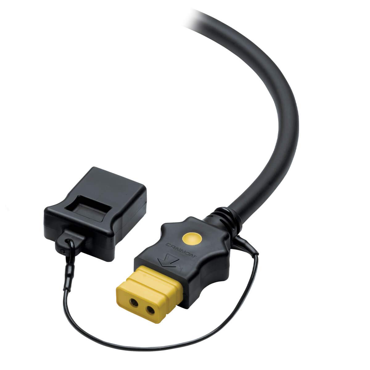 Cannon 1903017 Battery End Cable Downrigger Accessory, 3-Foot, Black