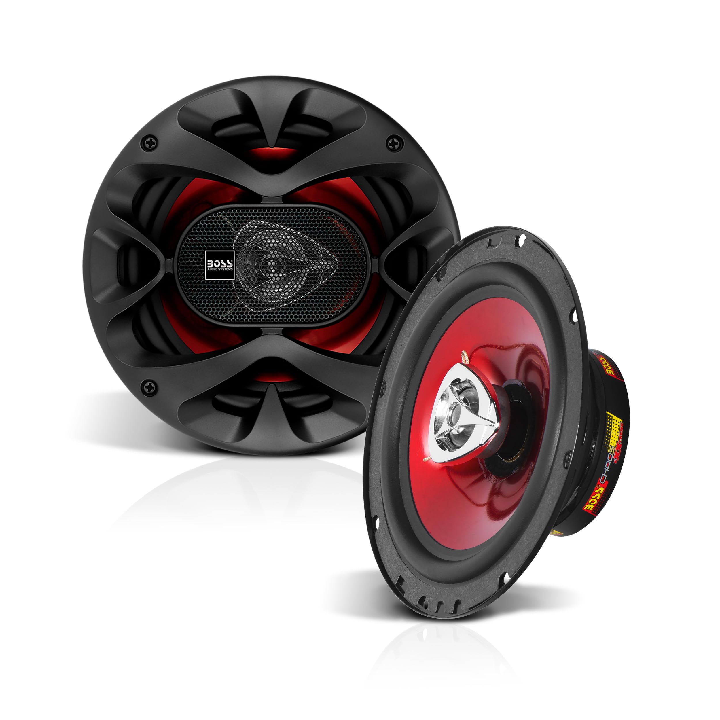 Boss CH6520 6.5" Speaker 2-Way red poly injection cone