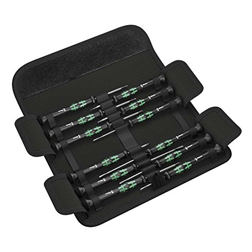 Wera 05073675001 Kraftform Micro-Set/12 Sb 1 Screwdriver Set Electronic Applica.