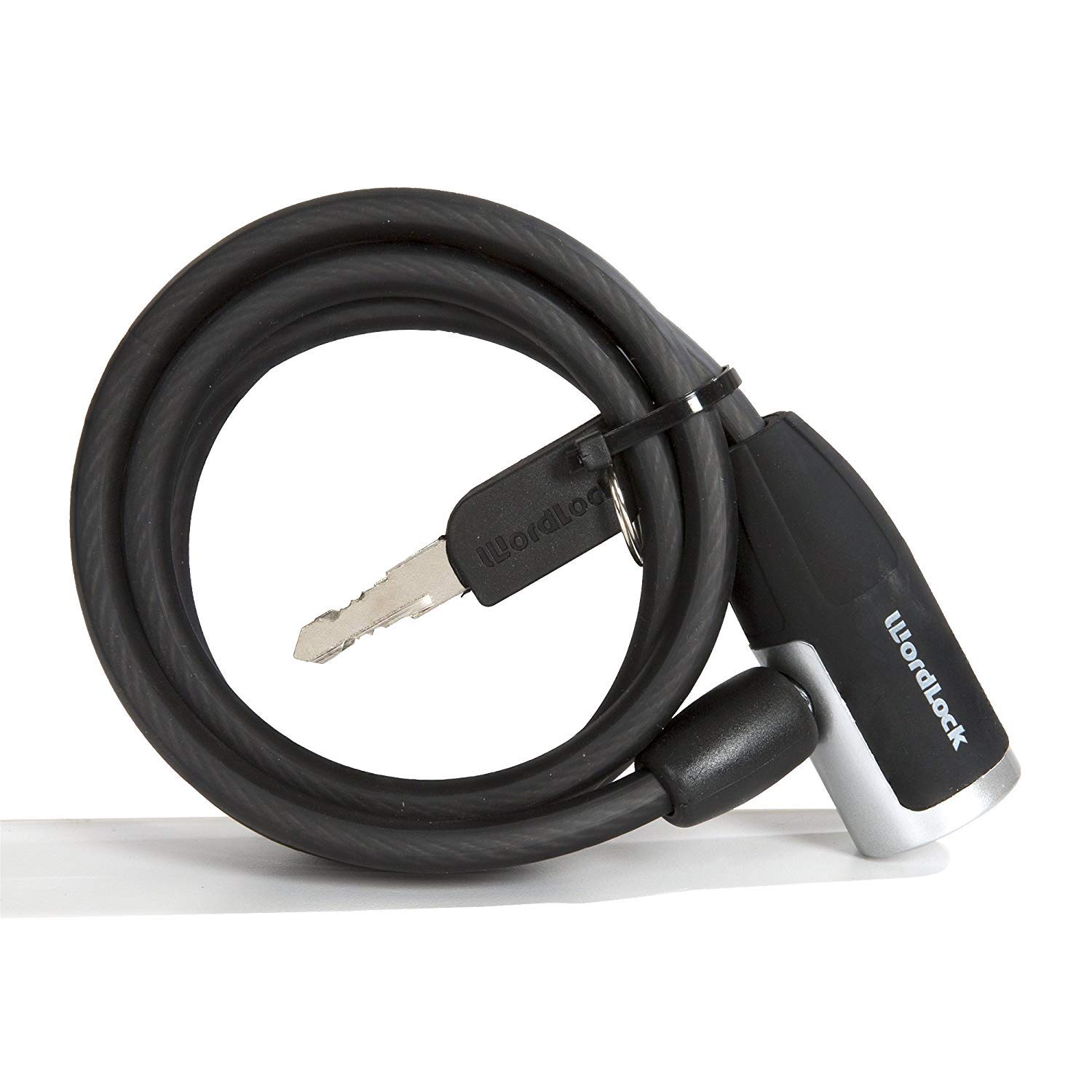 Wordlock CL581BK WLX Series 8mm Matchkey Cable Lock (Black)