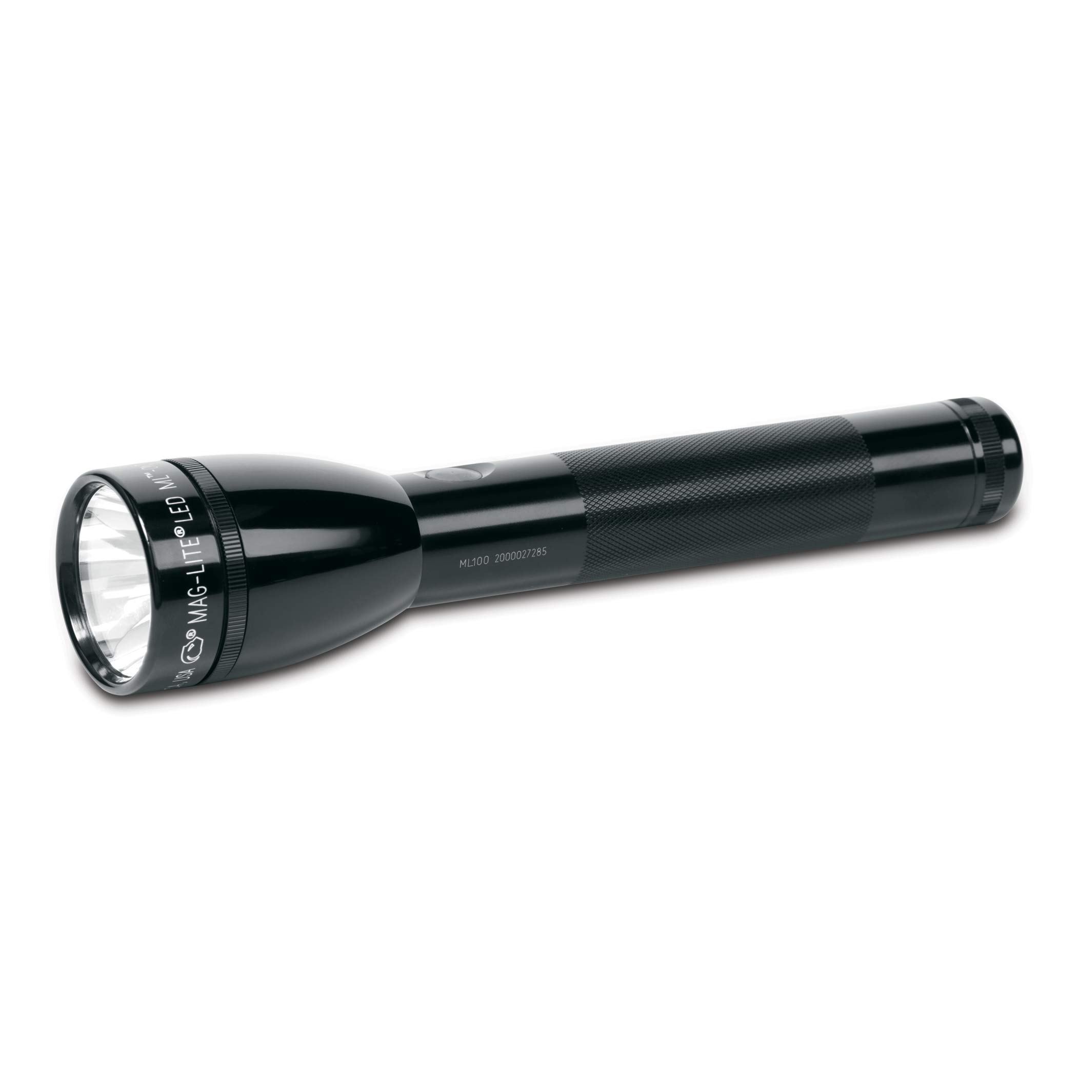 MAGLITE ML100S2DX6 LED 2-Cell C Flashlight, Black