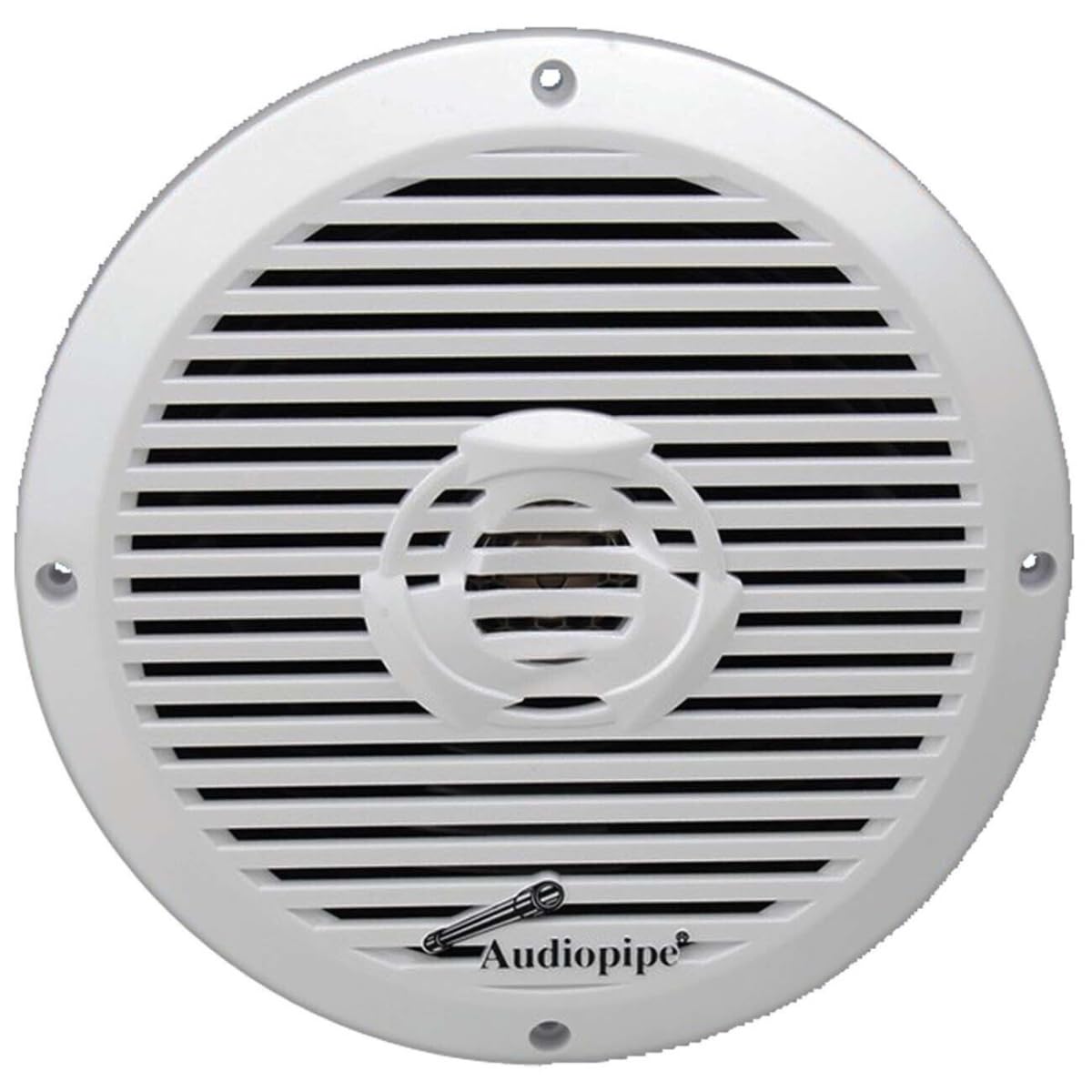 Audiopipe APSW8032 8" 350 Watt 2 Way Coaxial Marine Speaker White