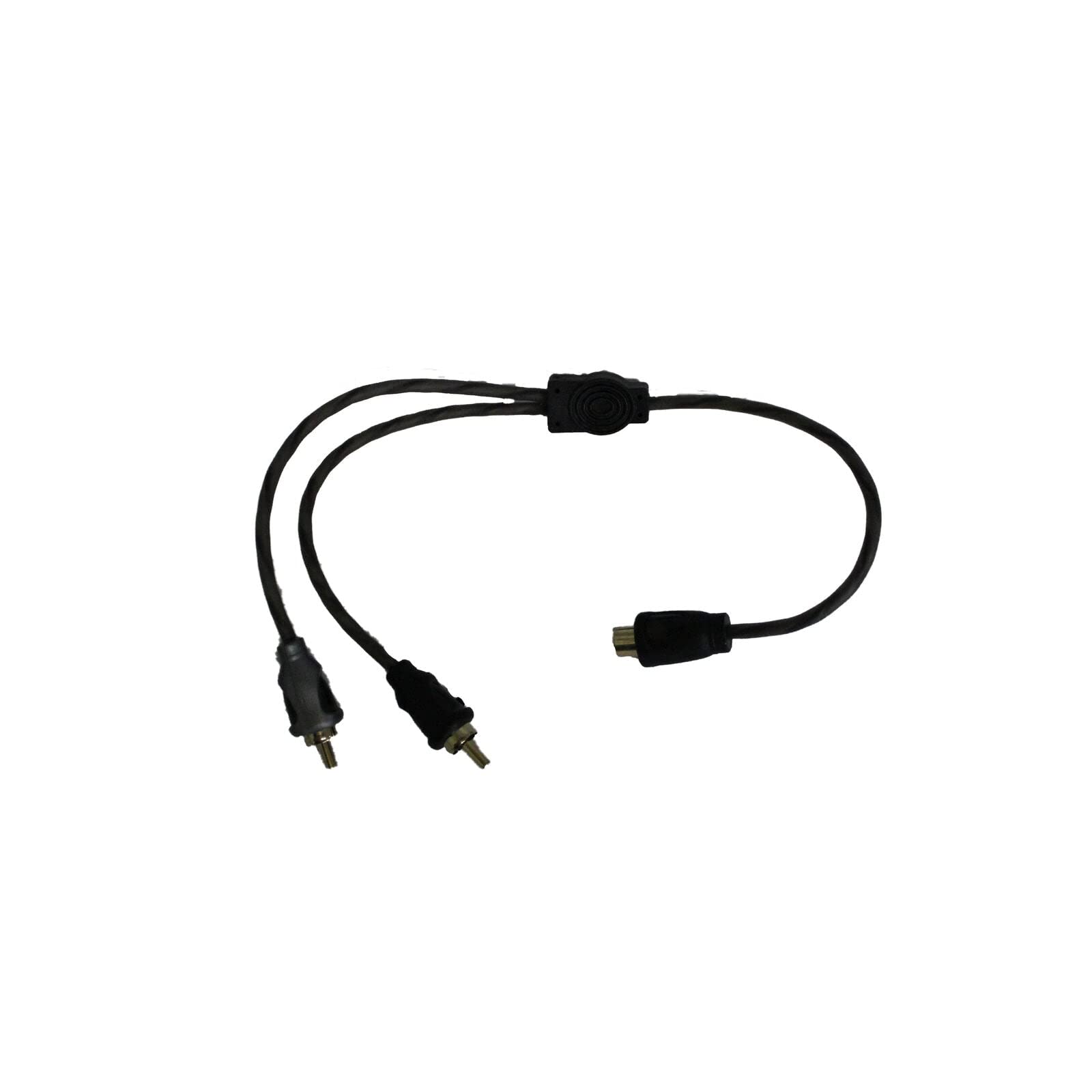 American Bass SQ1F2M 6" inch Gold Plated 1 Female 2 Male Y Cable