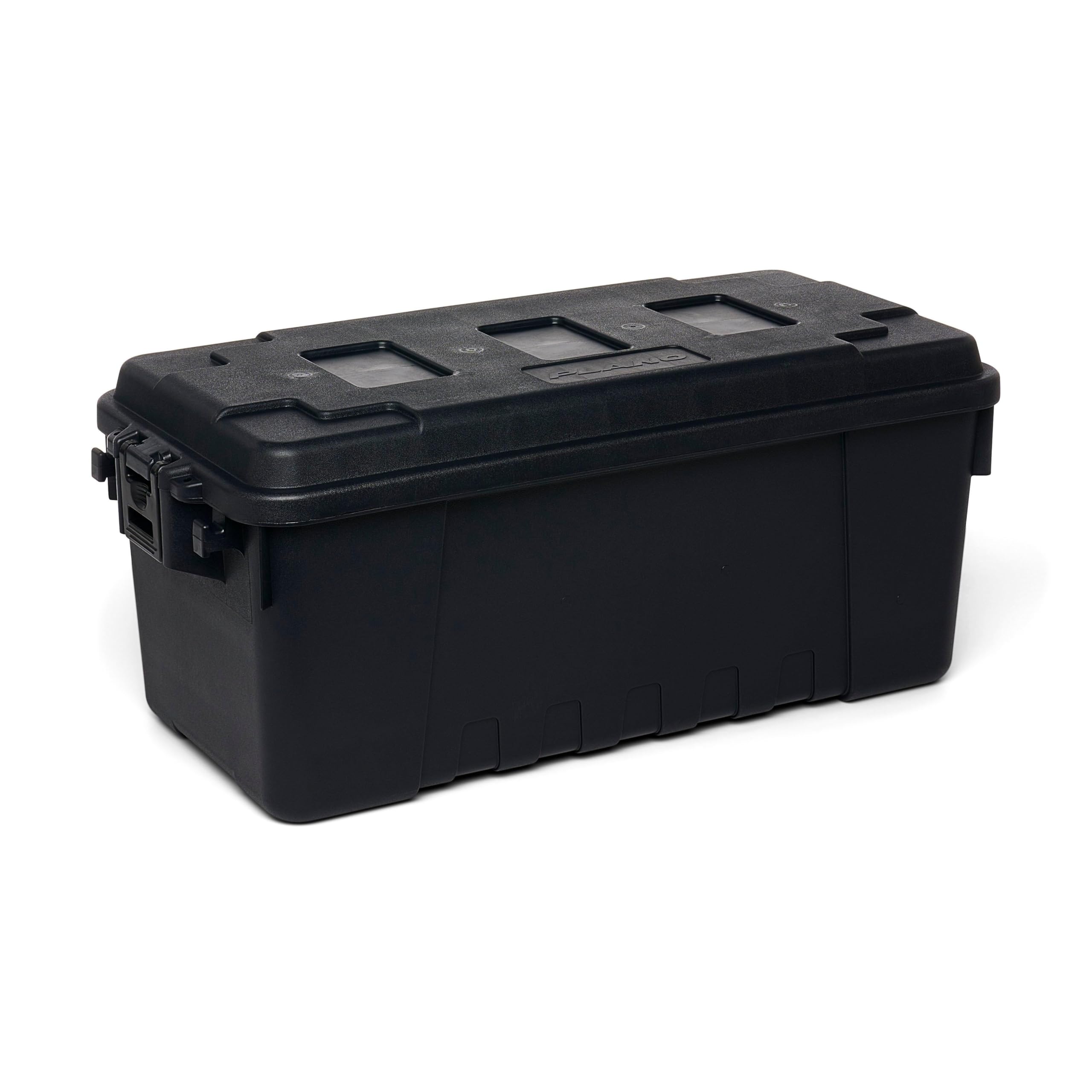 Plano 171900 Sportsmans Trunk Medium  68 Quart Capacity (Black)