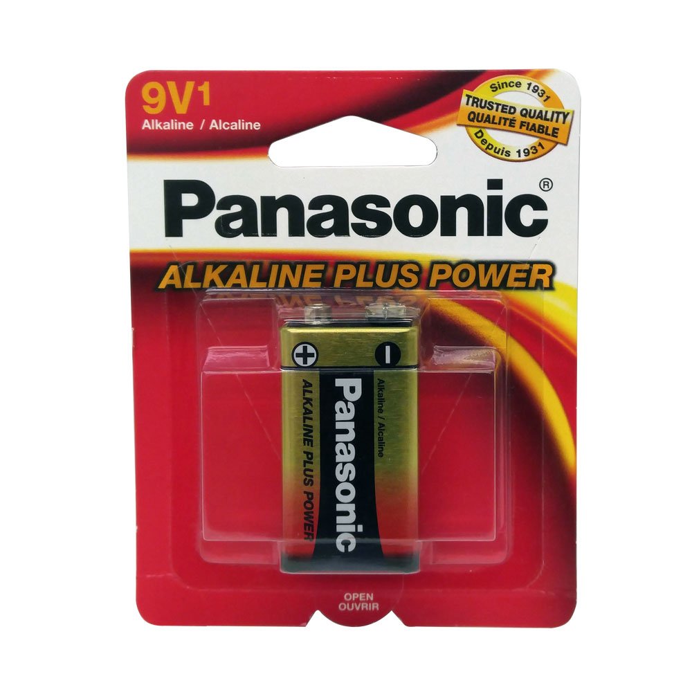 Panasonic 6AM6PA1B 9-Volt Alkaline Plus Power (Single)