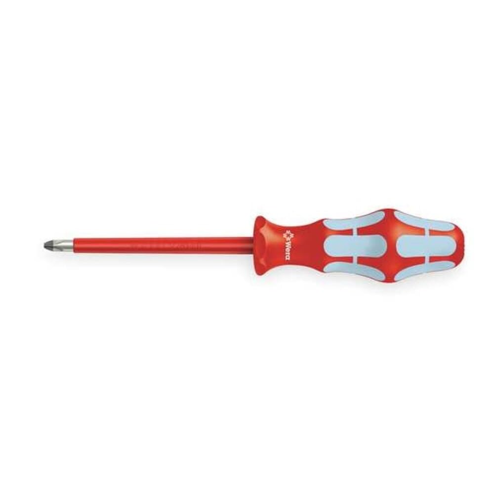 Wera 05022734001 3162 i PH VDE Insulated screwdriver for Phillips screws, stainless, PH 2 x 100 mm