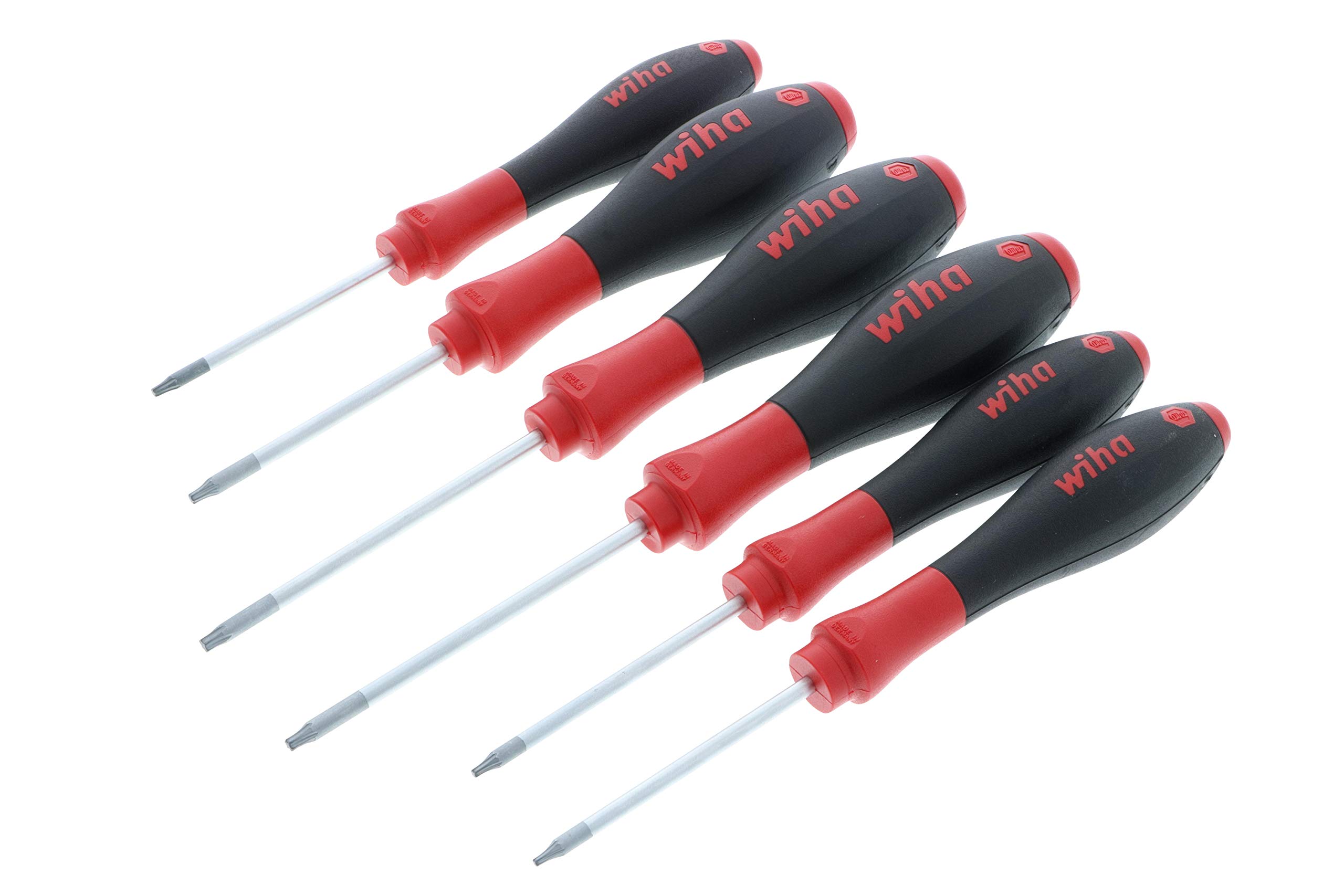 Wiha 36291 SoftFinish Torx Driver Screwdriver Set - 6 Piece