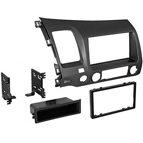 American International HONK838D Install Kit for 2006-11 Honda Civic Gun Metallic