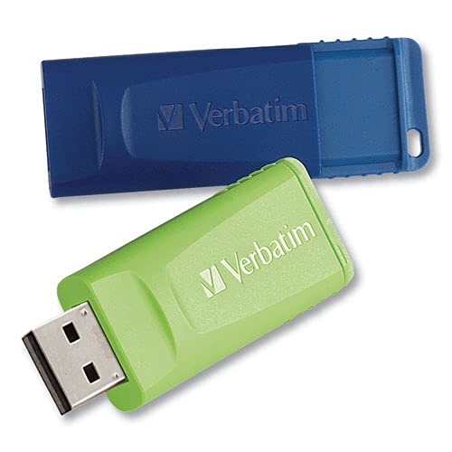Verbatim 99812 64GB Store 'n’ Go USB Flash Drive, 2 pk
