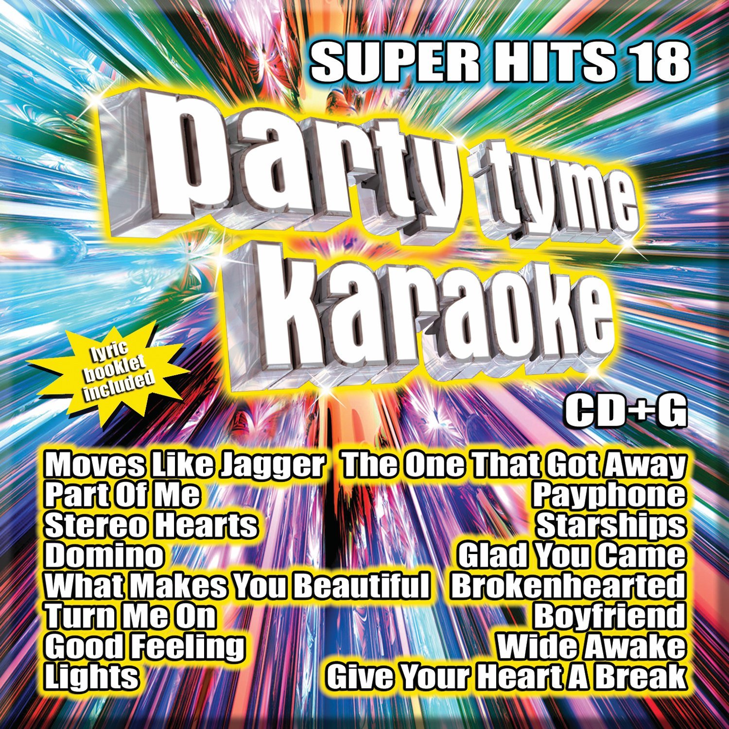 Party Tyme Karaoke - Super Hits 18[16-song CD+G]