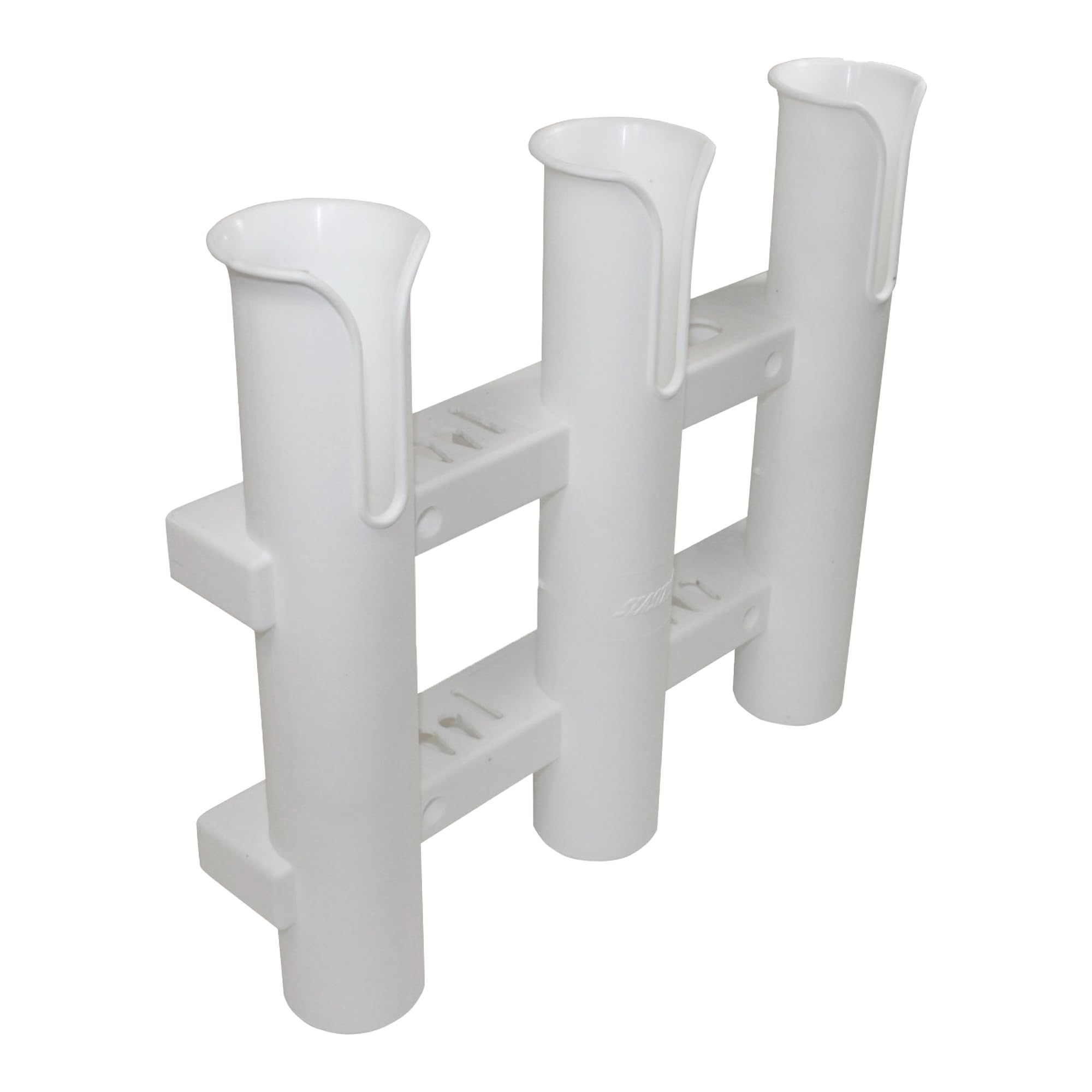 SeaSense 3-Rack Fishing Rod Holder for Your Boat, Pontoon, Garage – Convenient Storage for Fishing Poles, Pliers, Filet Knives & Other Gear – Mounting Hardware Included, Snaps Together Easily