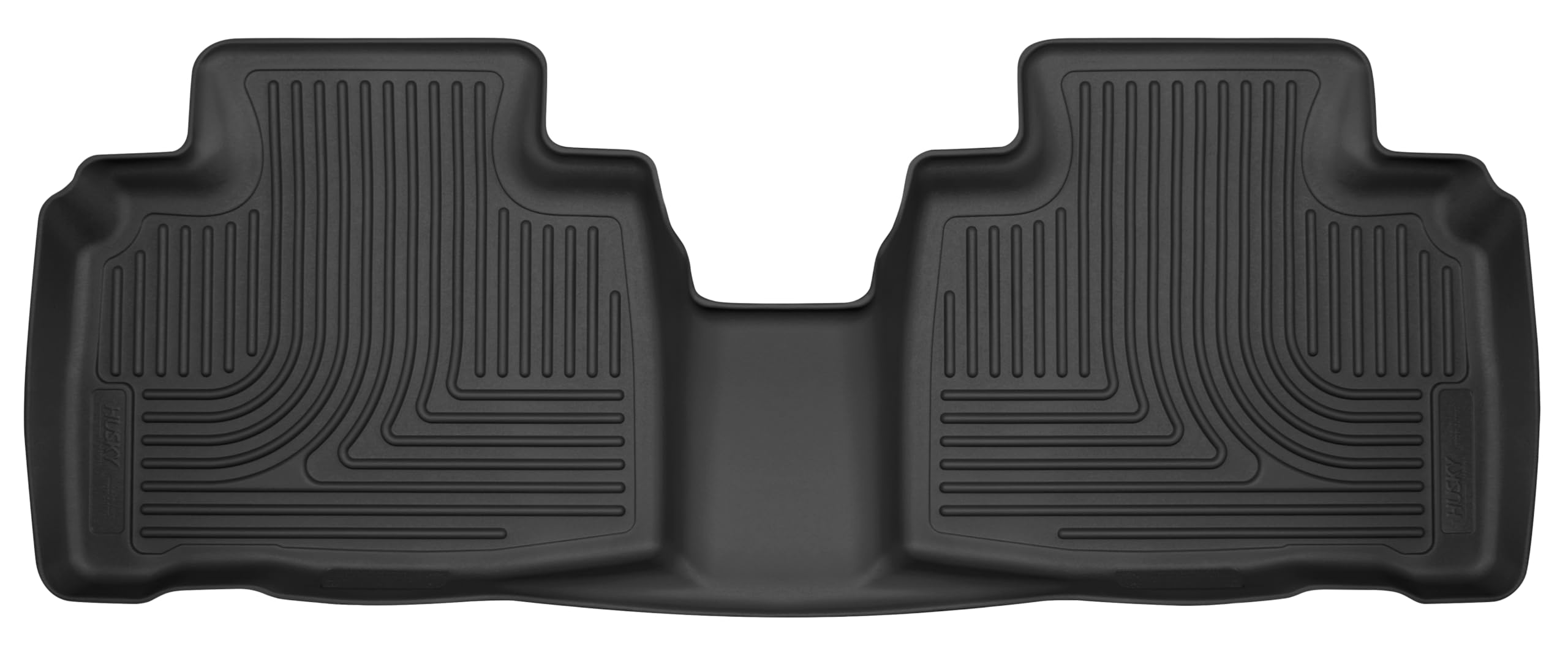 Husky Liners X-act Contour Floor Mats | Fits 2015 - 2024 Ford Edge | 2nd Row, 1-pc Black - 52501