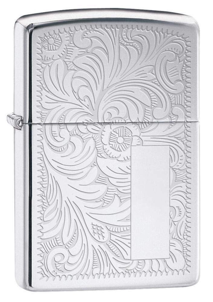 Zippo 352 Windproof Lighter Venetian, High Polish Chrome