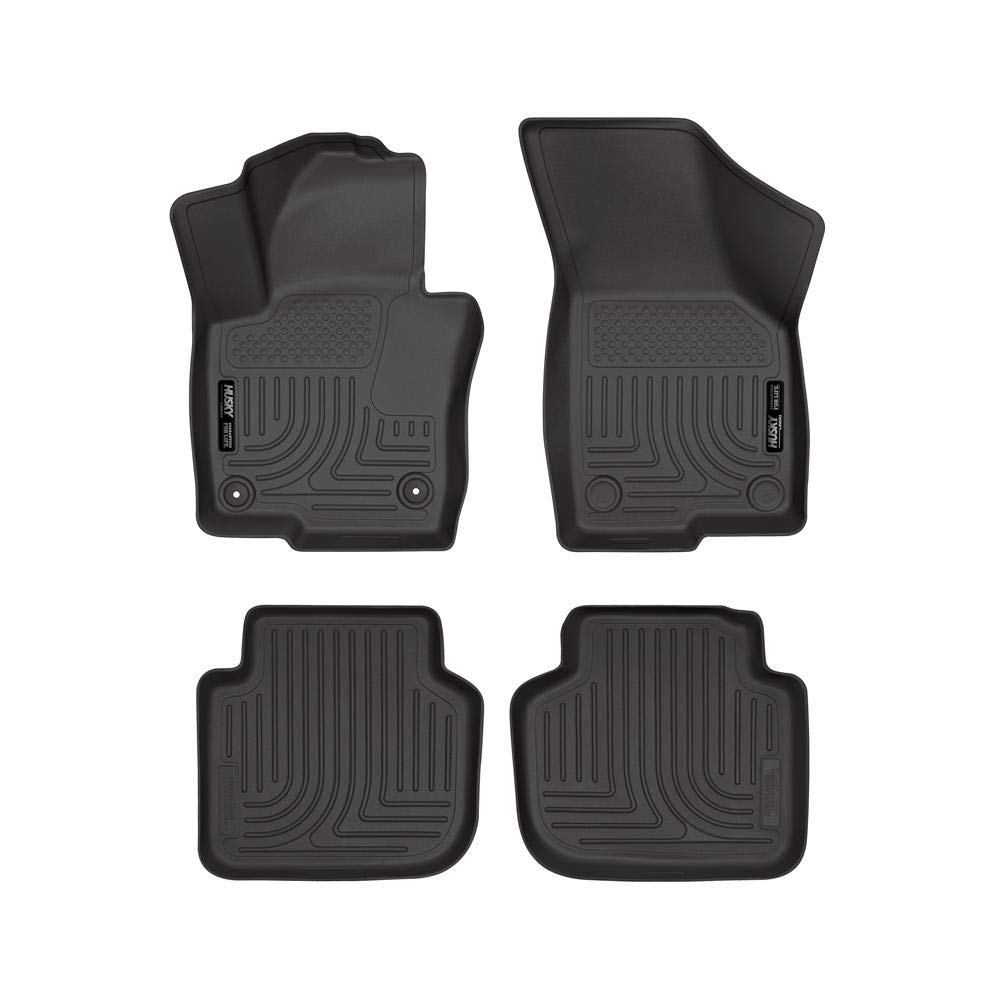 Husky 98681 Front/2nd Seat Floor Liners For Volkswagen Passat '12-'19