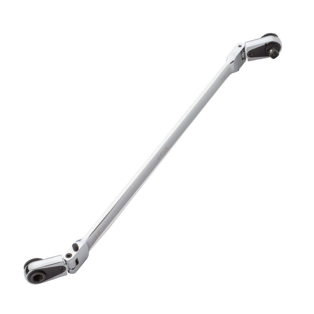 EZRED 4S12L Combo Stick Flexible Dual Ratchet with 1/4" Drive & Magnetic Bit