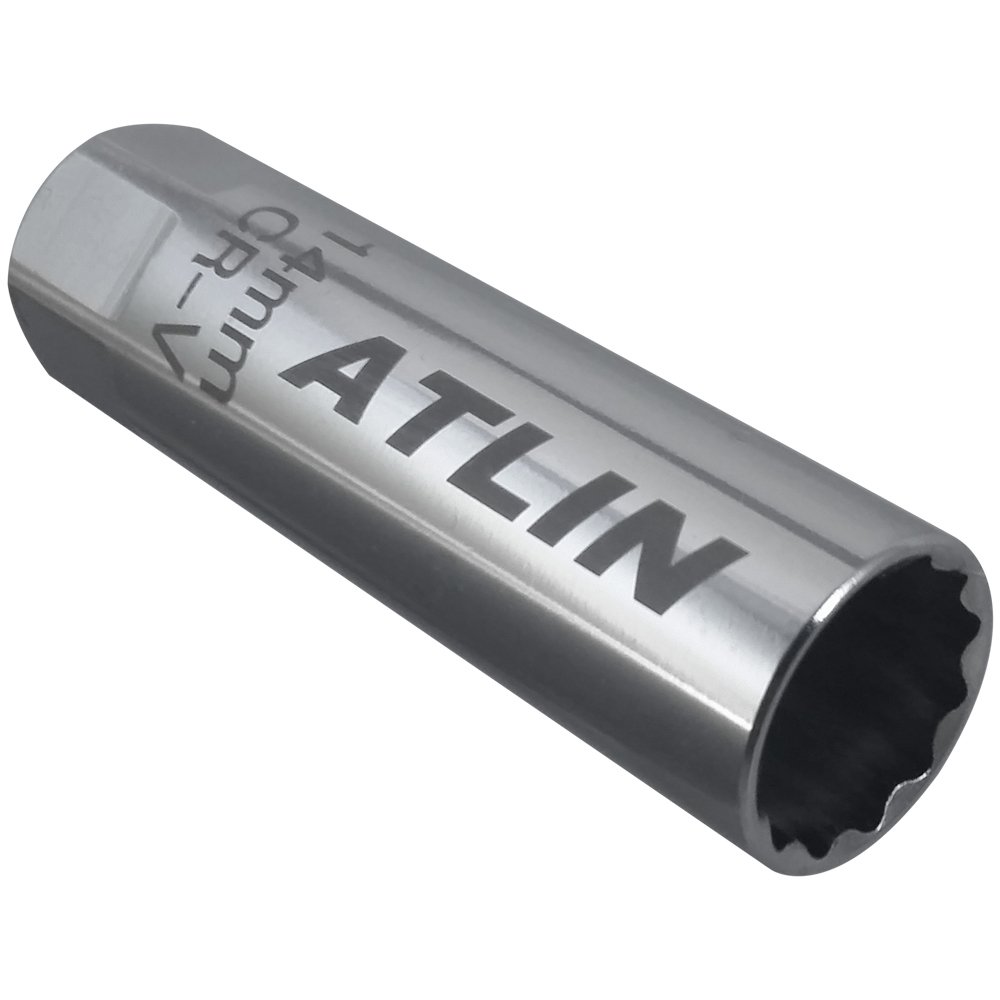 ATLIN 14mm Thin Wall Spark Plug Socket - Fits BMW, MINI, Nissan