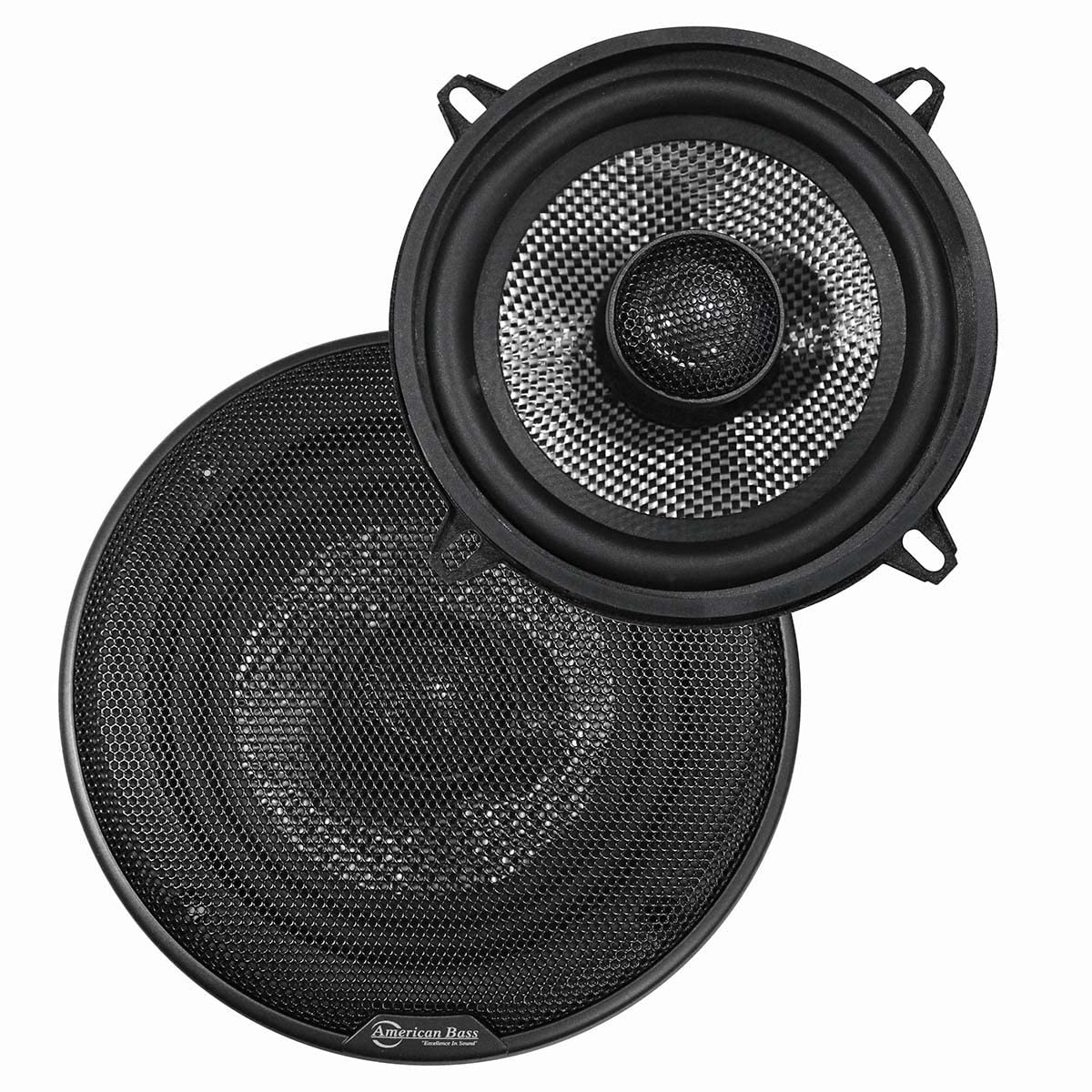 American Bass SQ525 5.25" 120 Watt 2 Way Speaker pair